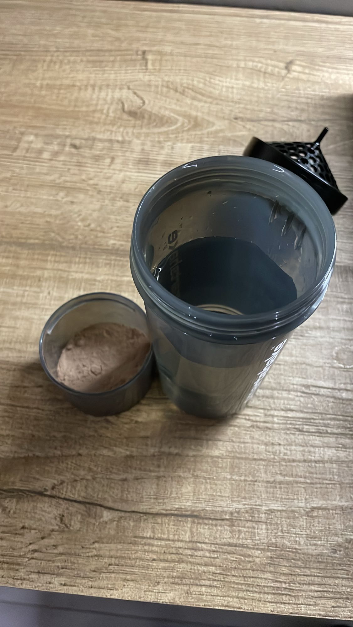 Proteindryck med vatten