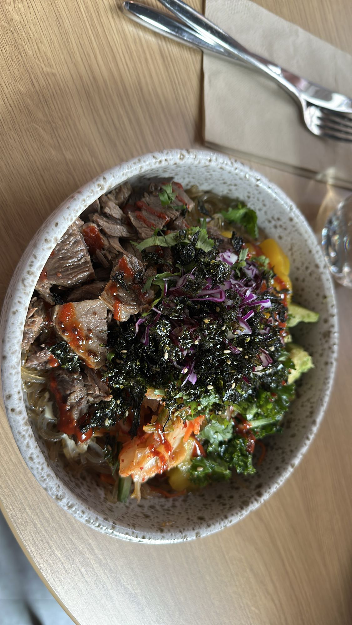 Nötköttsgrönsaksbowl