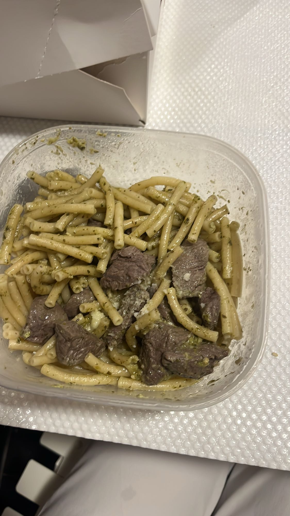 Beef Pesto Pasta