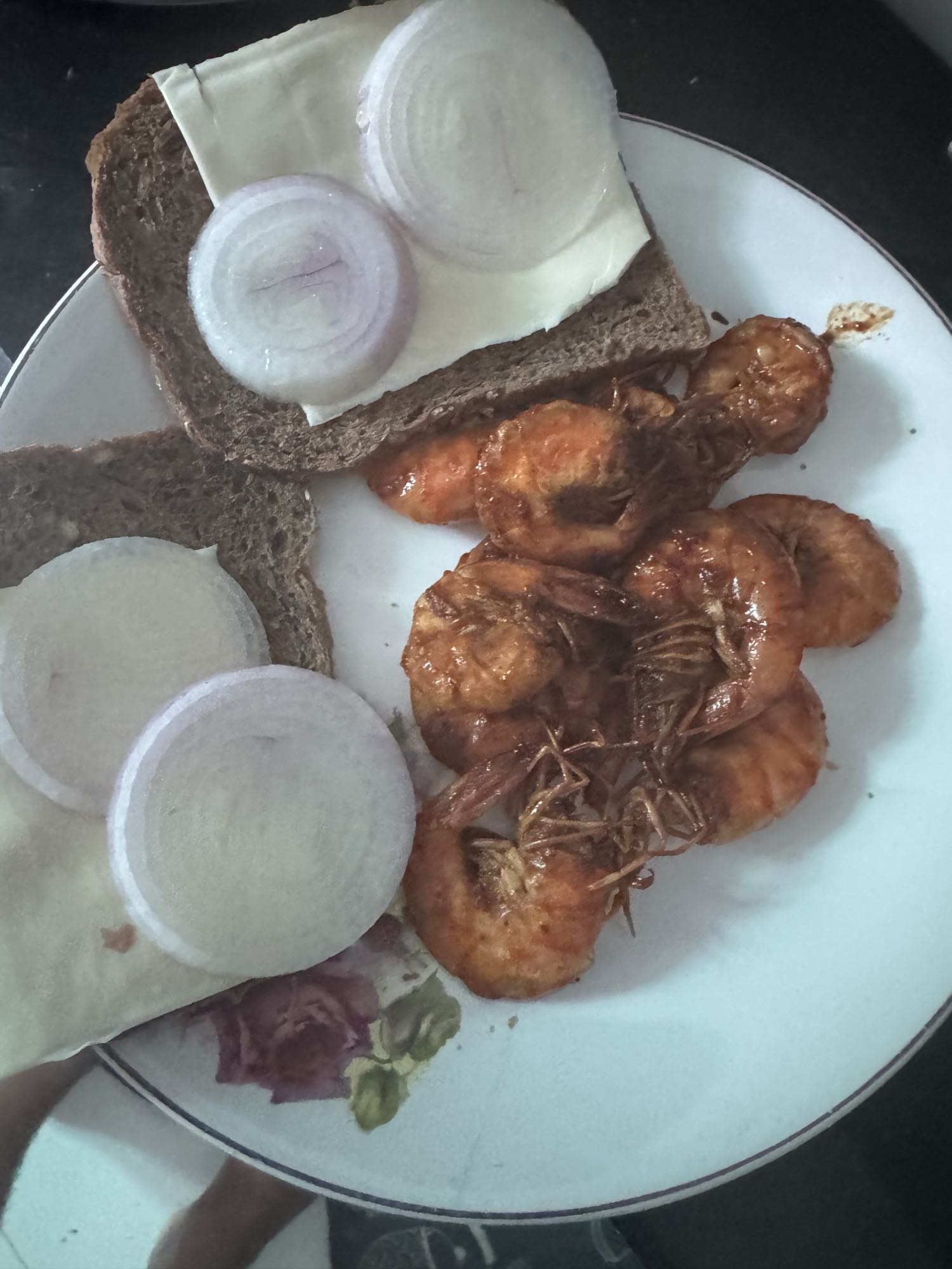 Shrimp Sandwich Plate