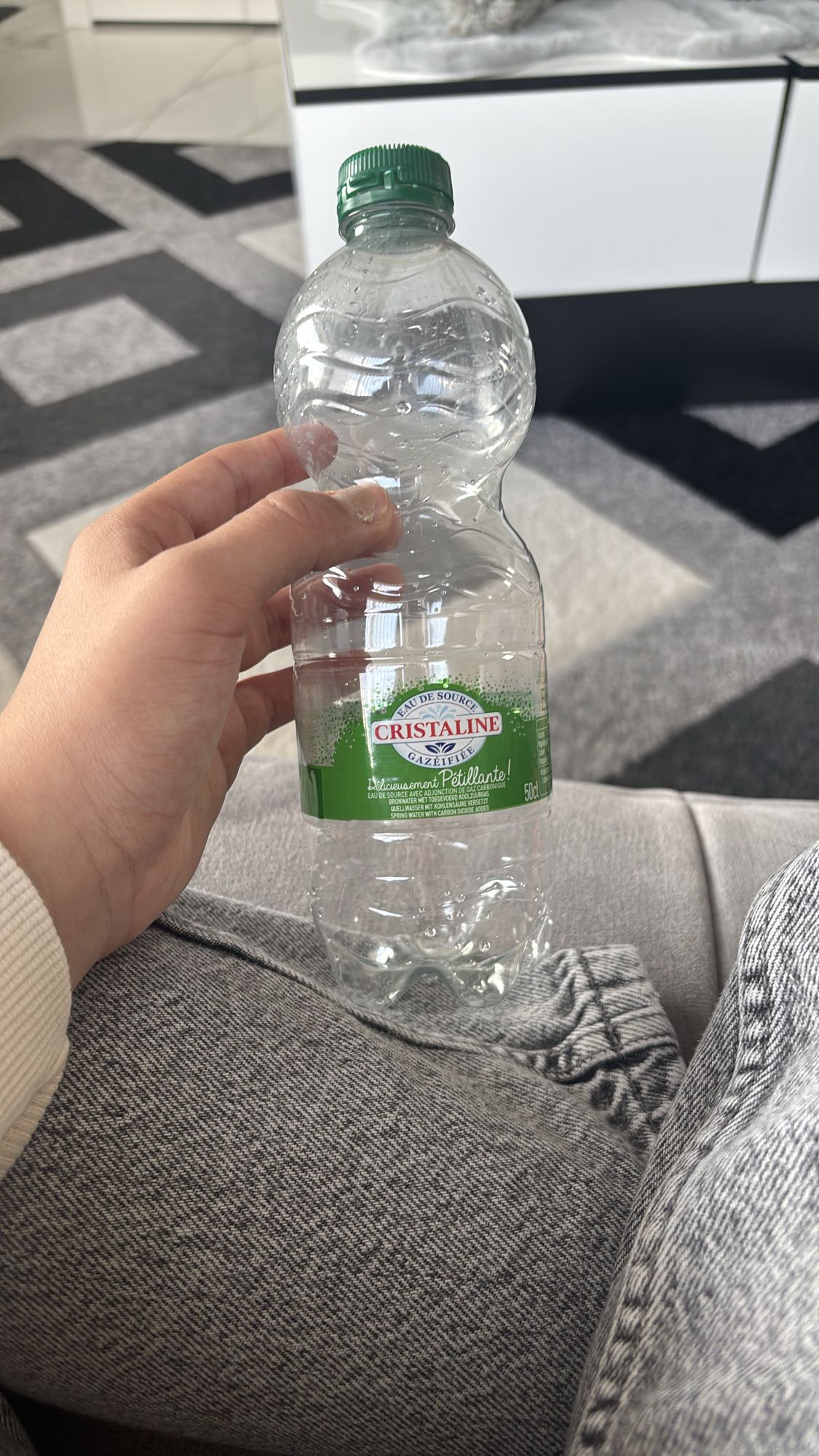 Eau pétillante Cristaline