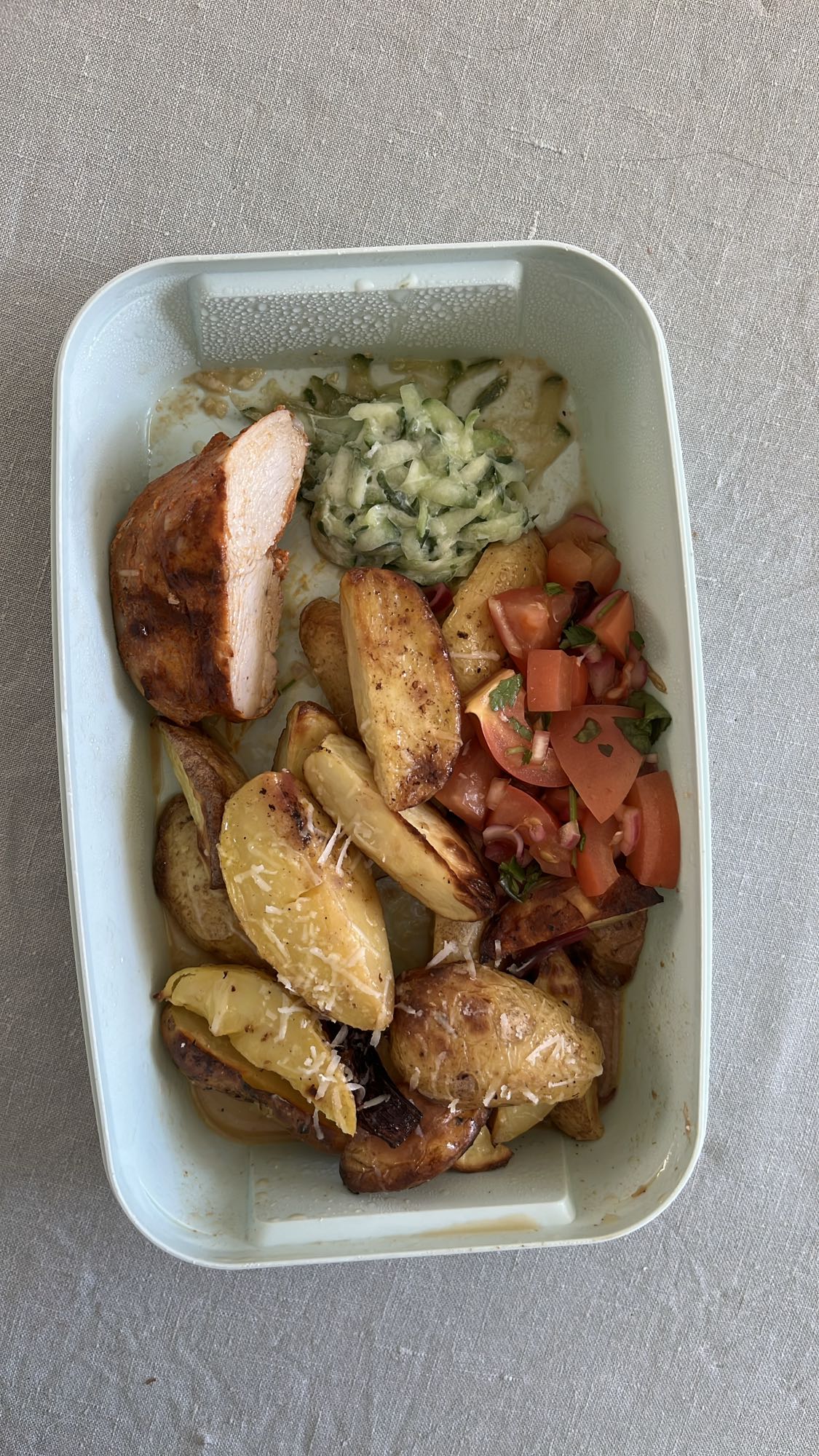 Kyckling med potatis