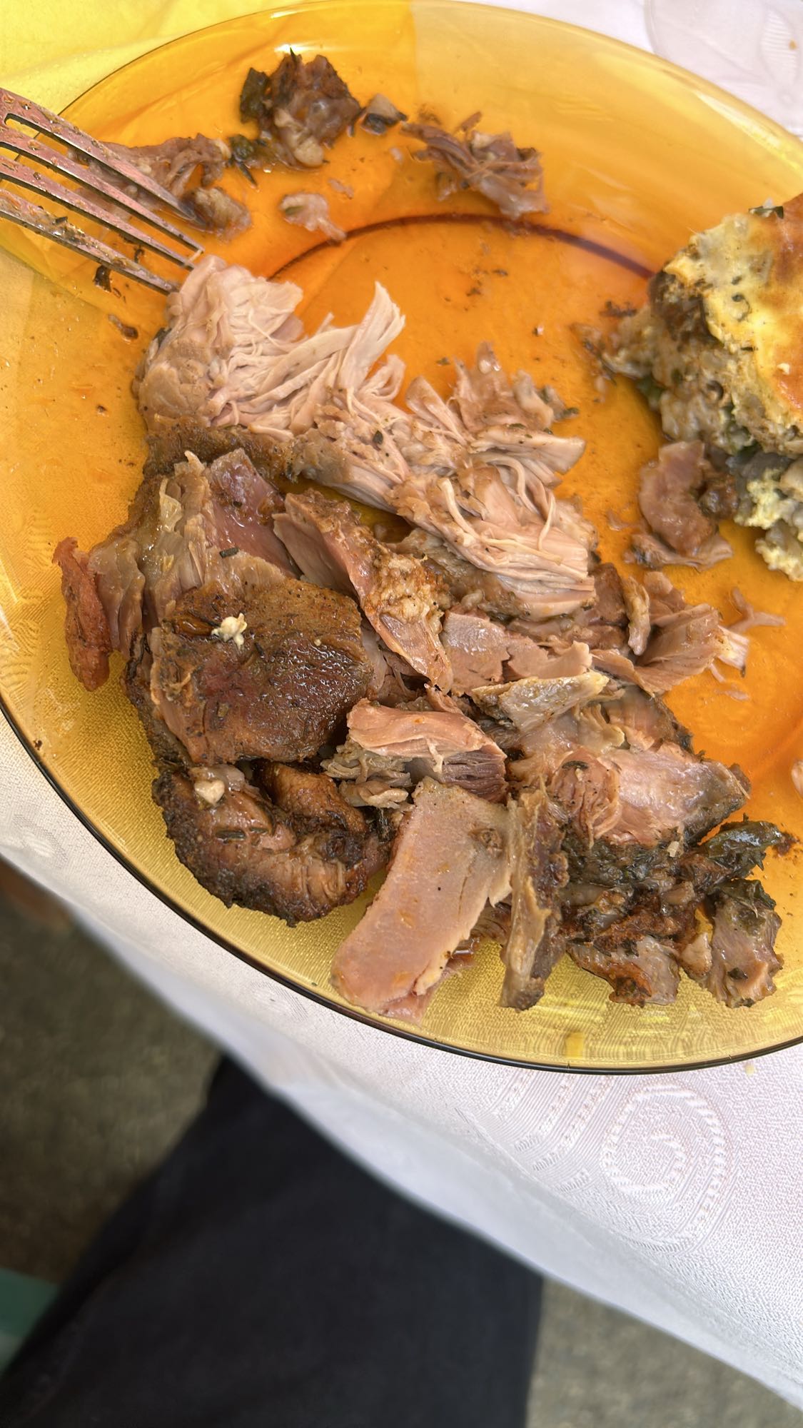 Roast Meat with Casserole