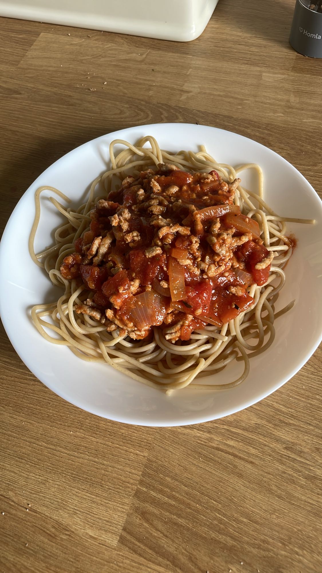 Spaghetti z mięsem