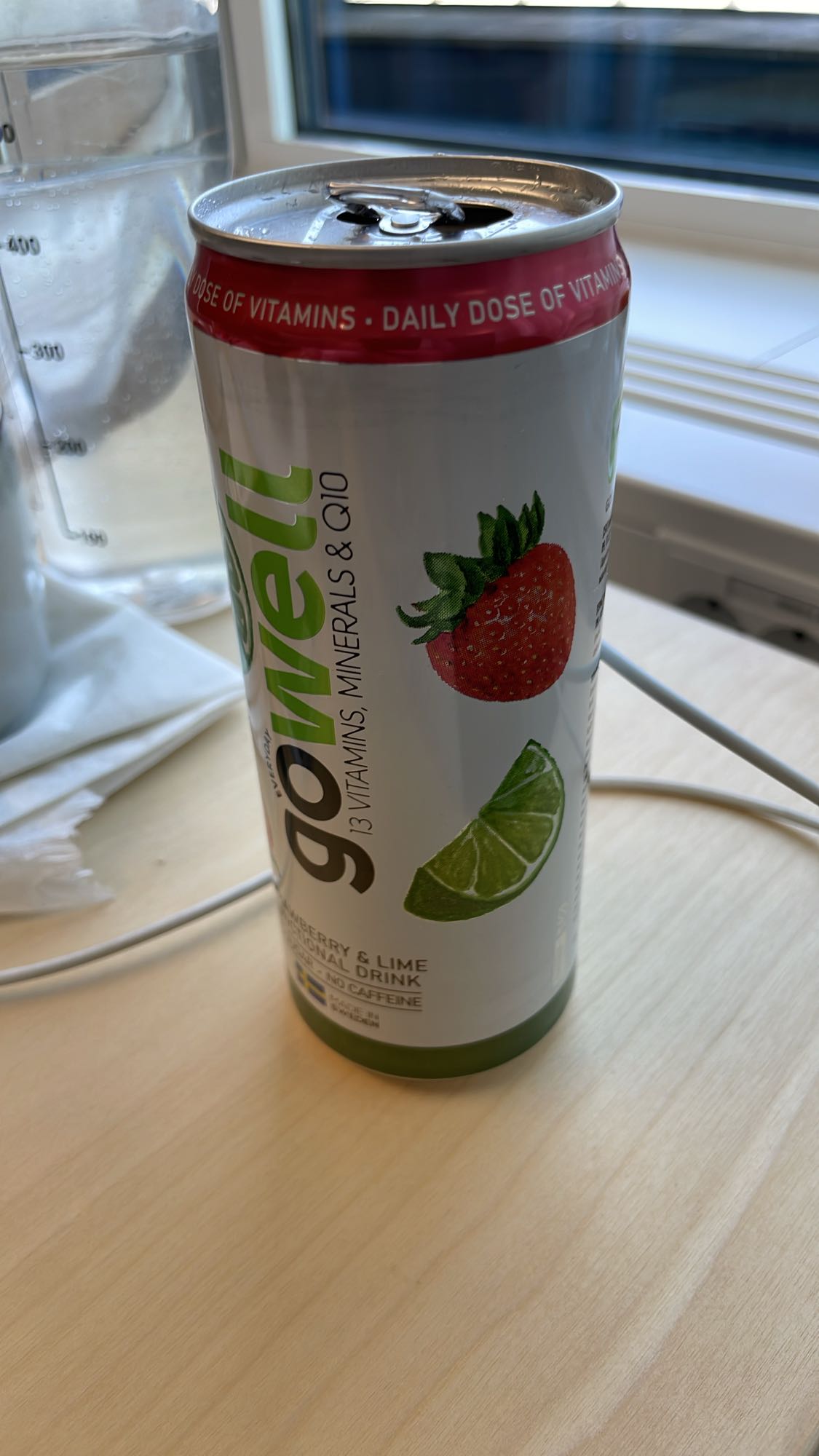 Gowell bär & lime dryck