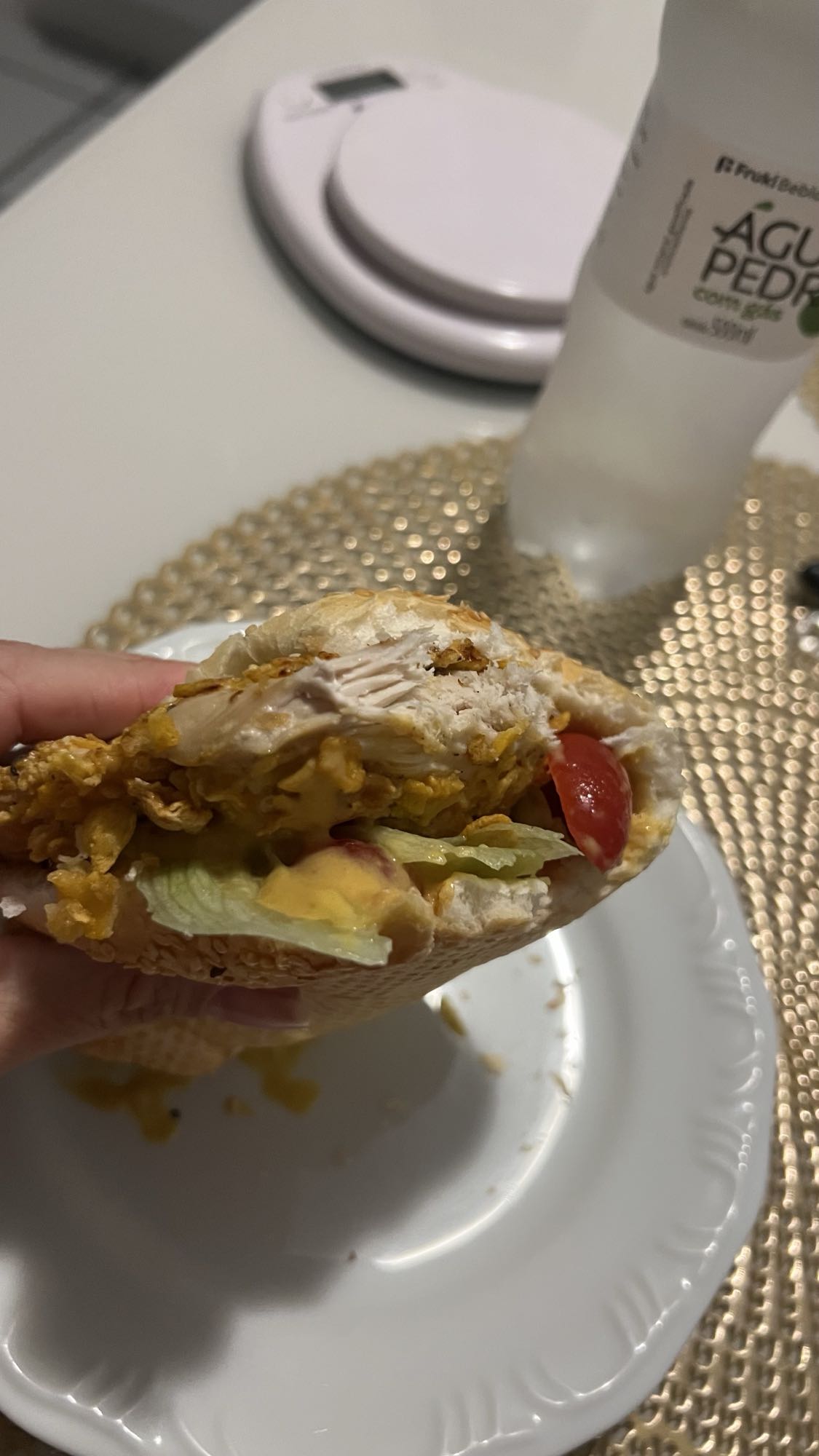 Sanduíche de frango