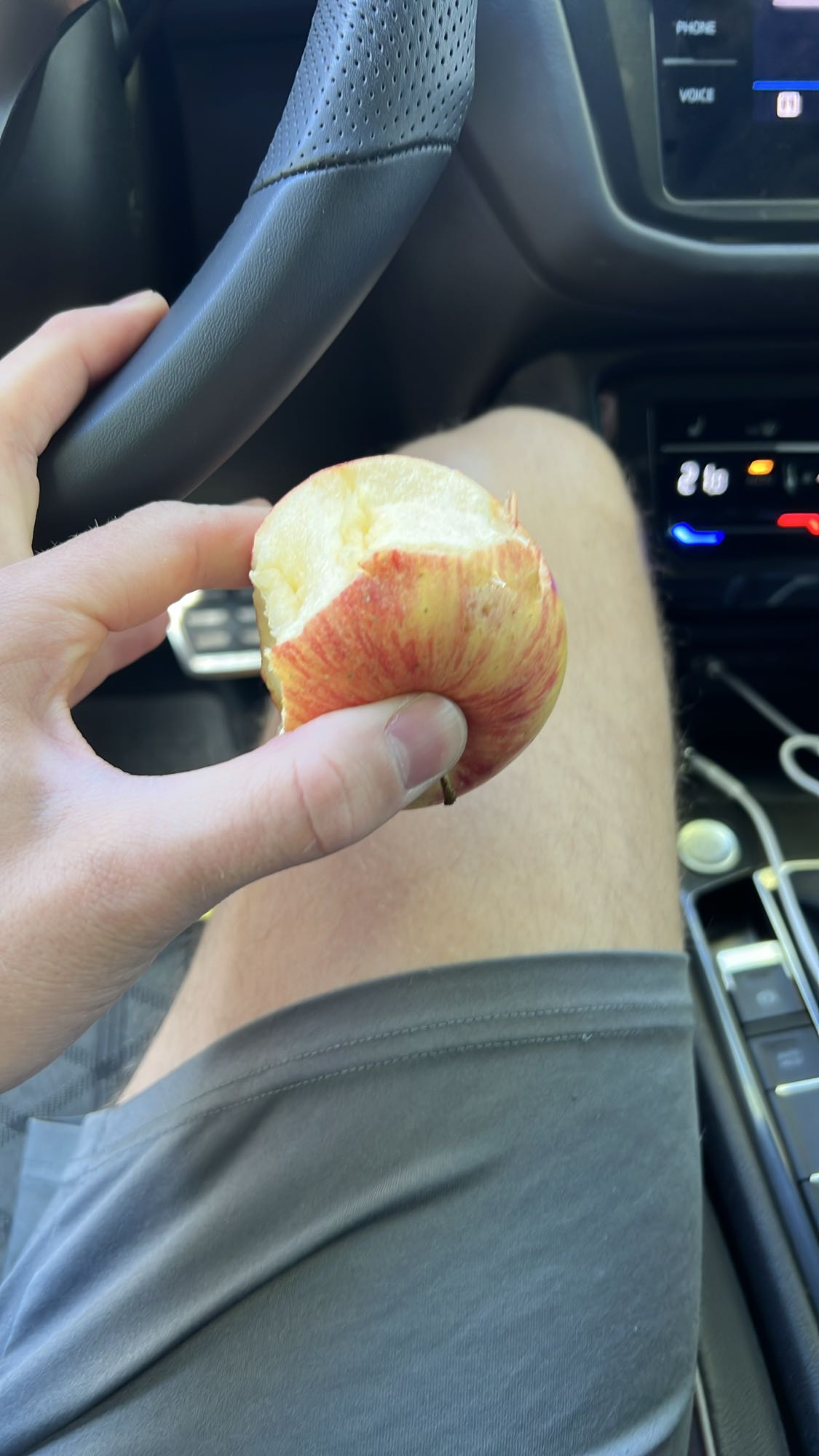 Äpple i bilen