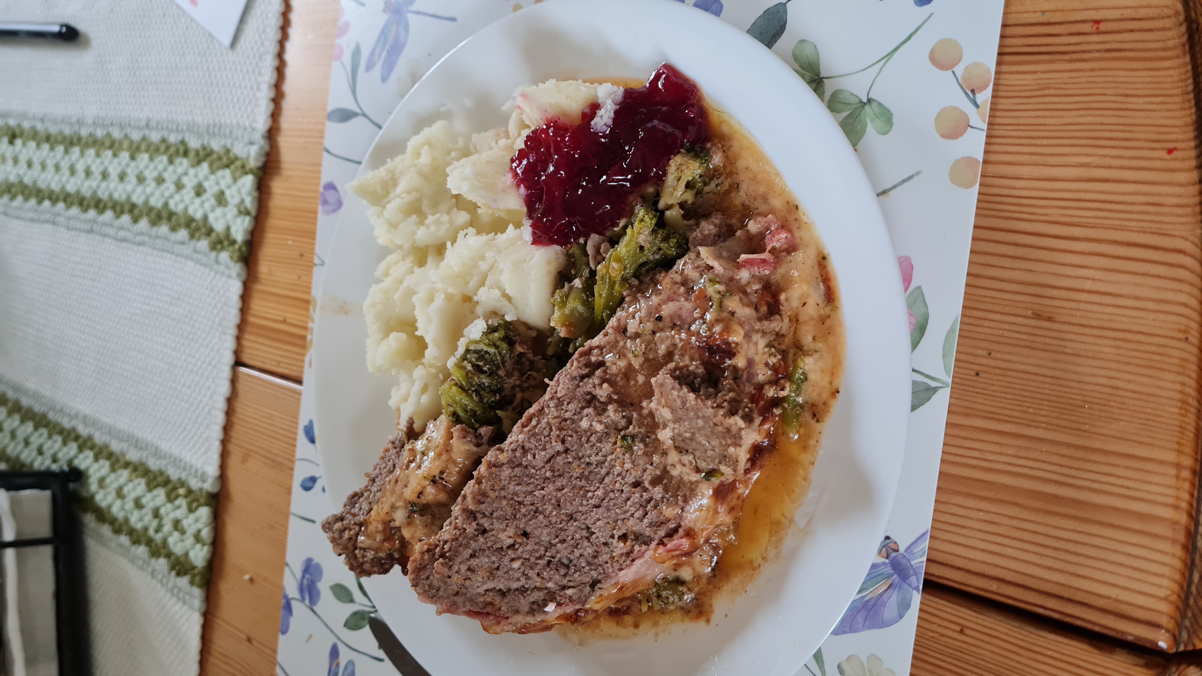 Meatloaf with sides