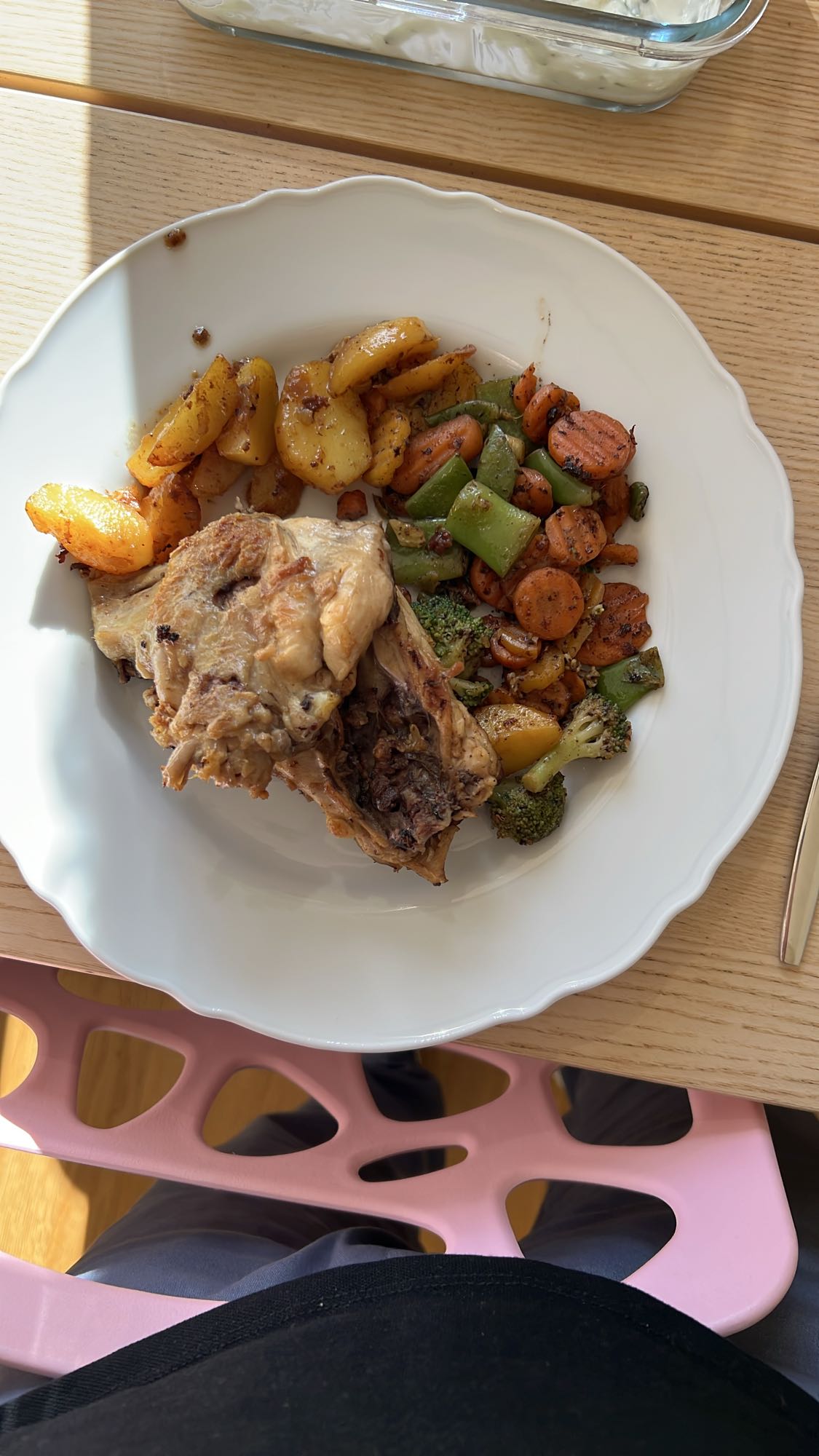 Kyckling med grönsaker