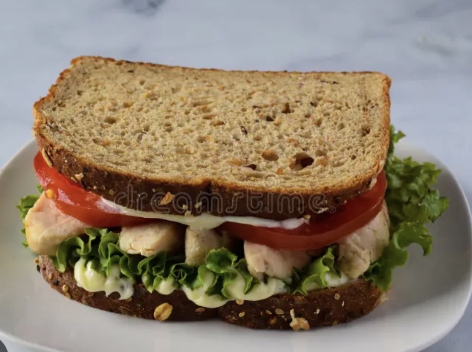 Chicken Veggie Sandwich