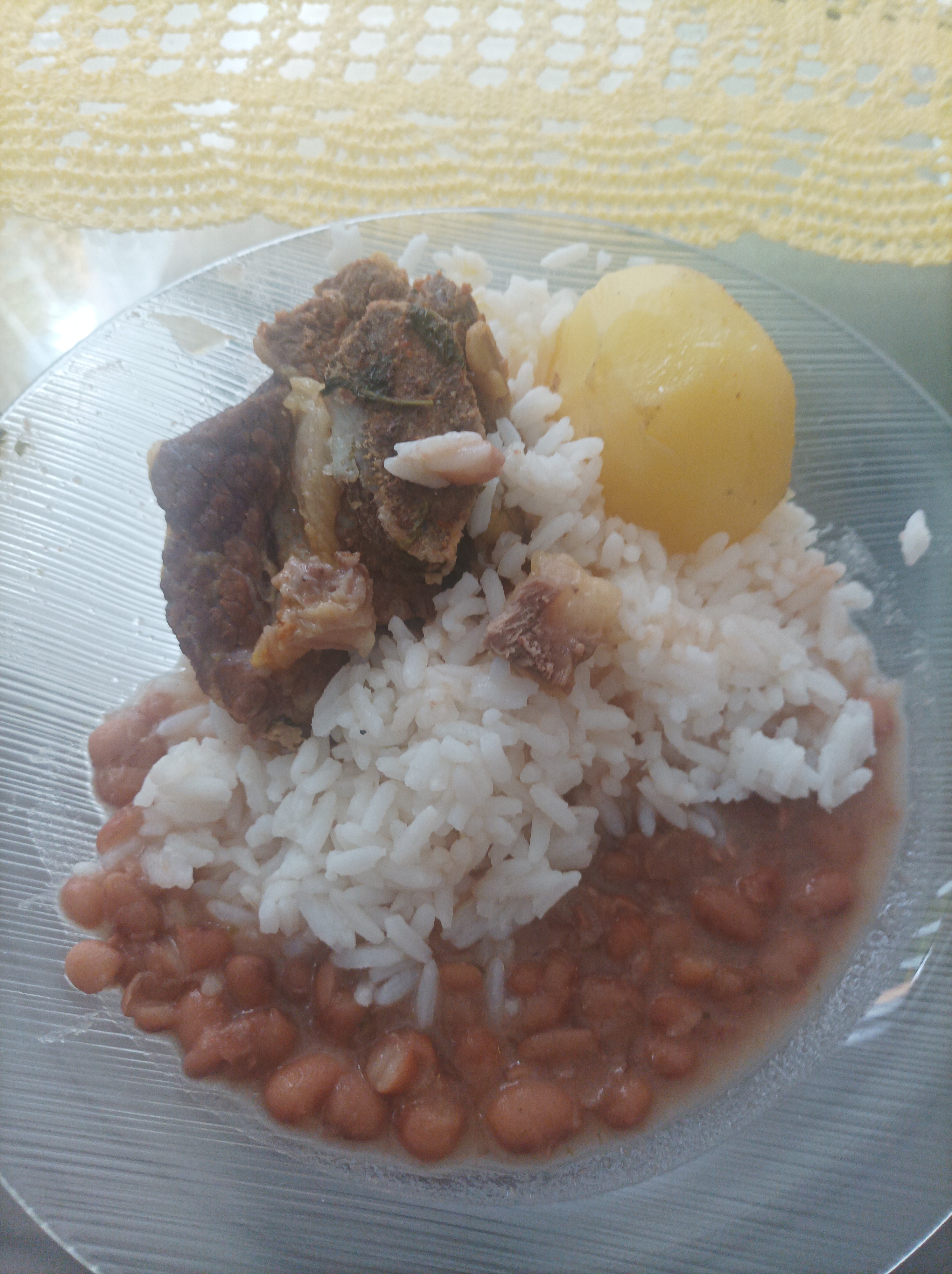 Rice, Beans and Beef