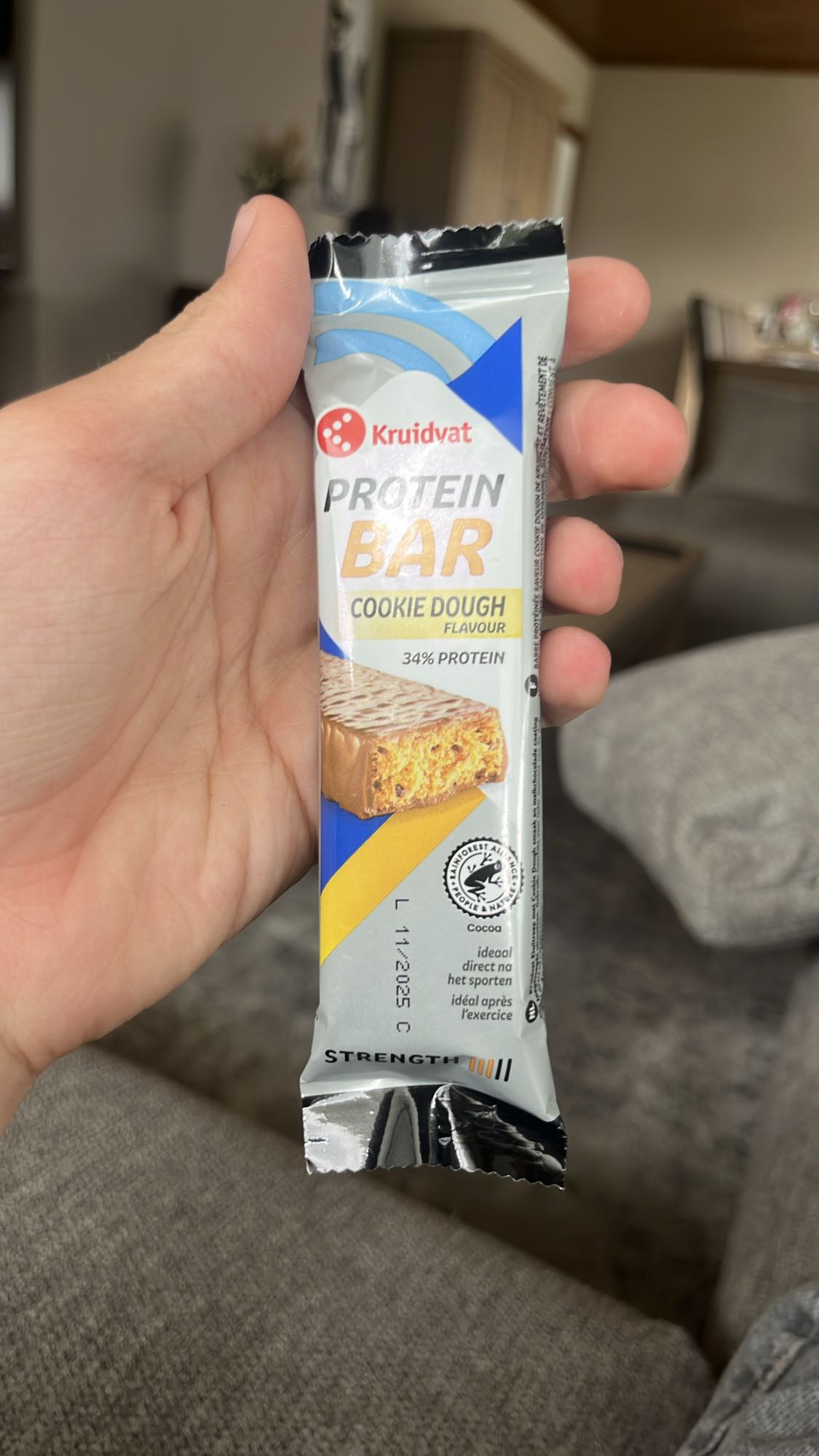 Eiwitreep Cookie Dough