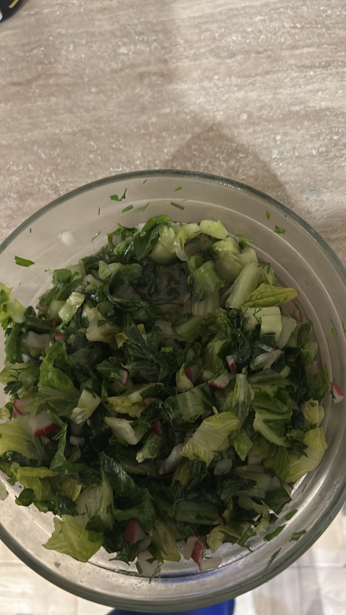 Овощной салат