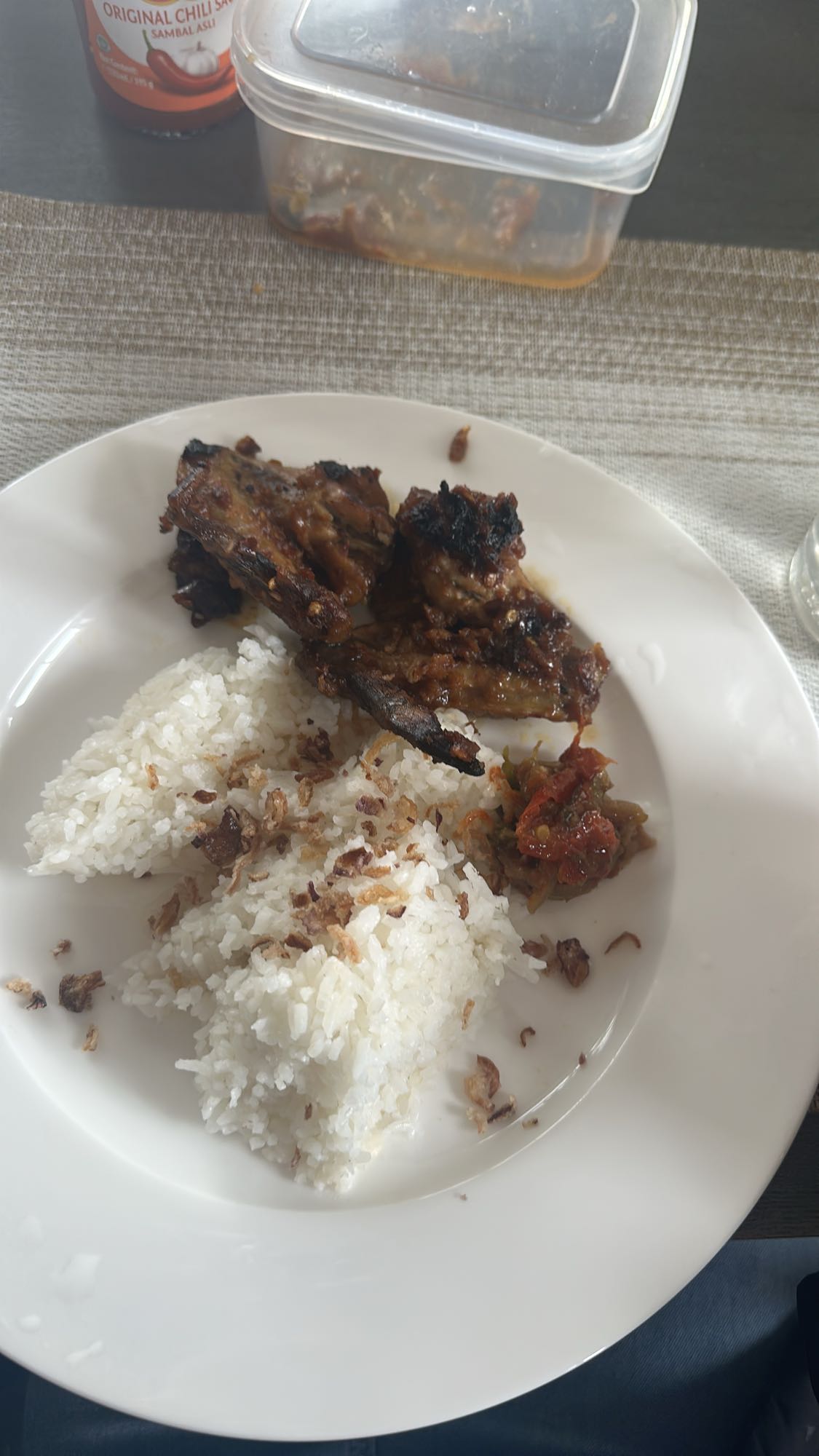 Grilled Chicken with Rice