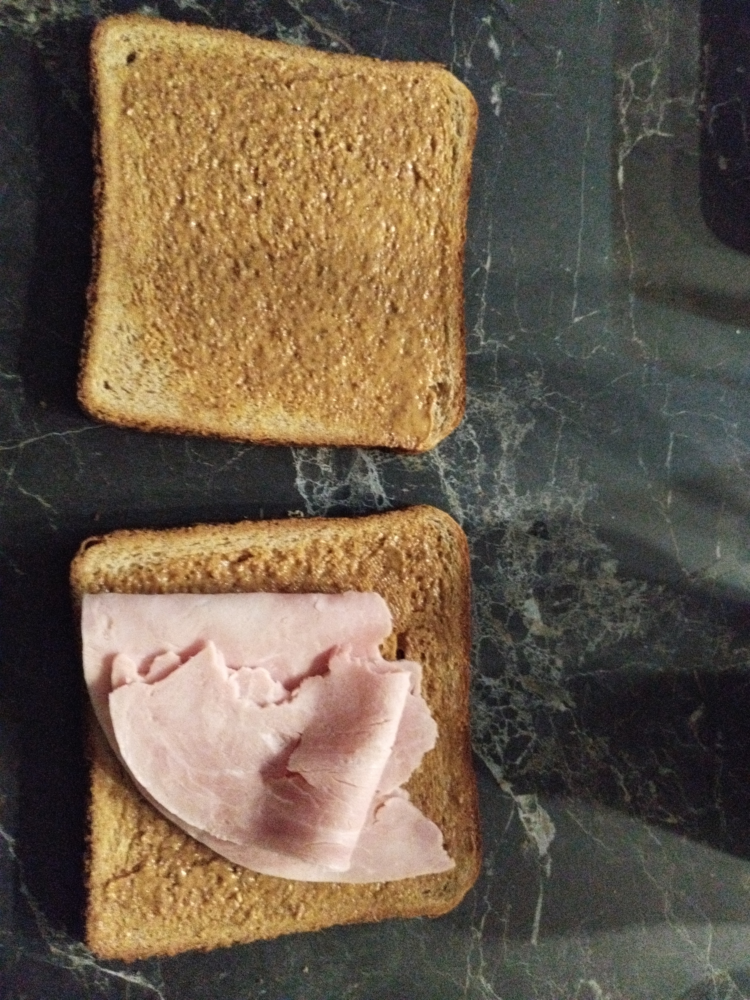 Sandwich jambon beurre