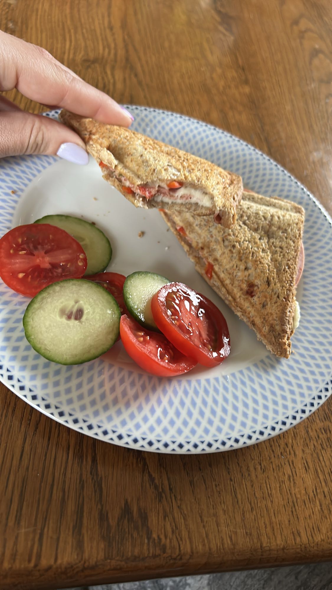 Grilled Sandwich Plate