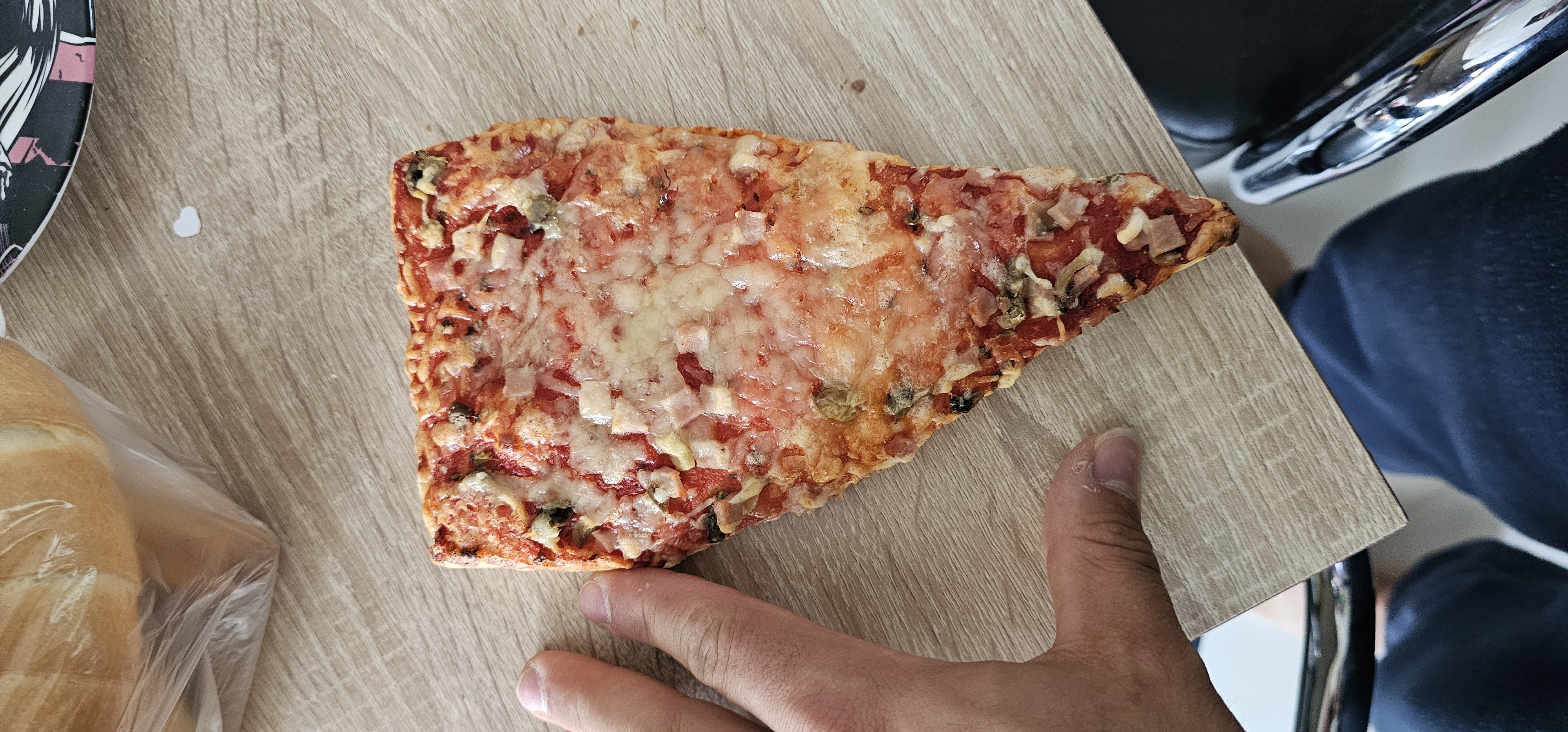 Cheese Veggie Pizza Slice