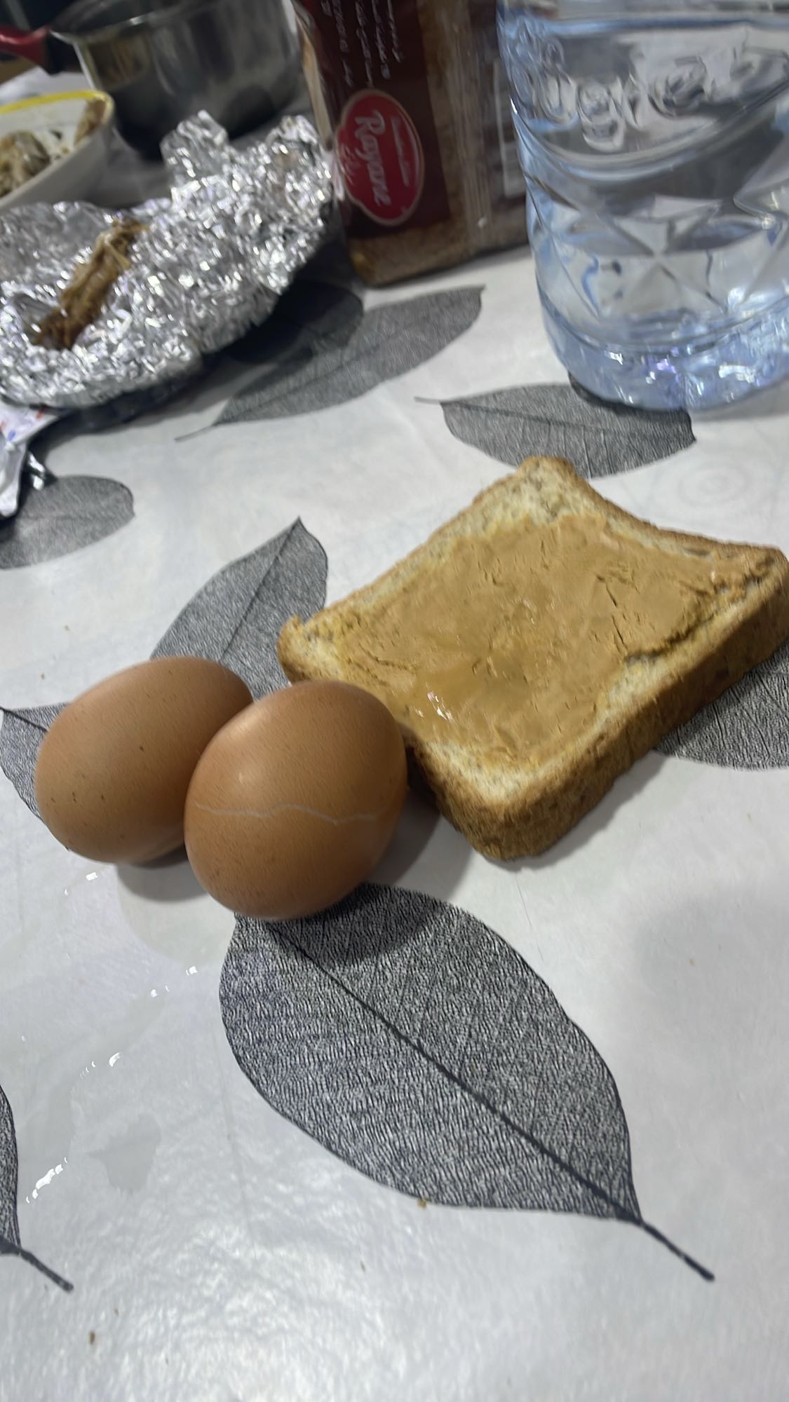 Oeufs et tartine beurre