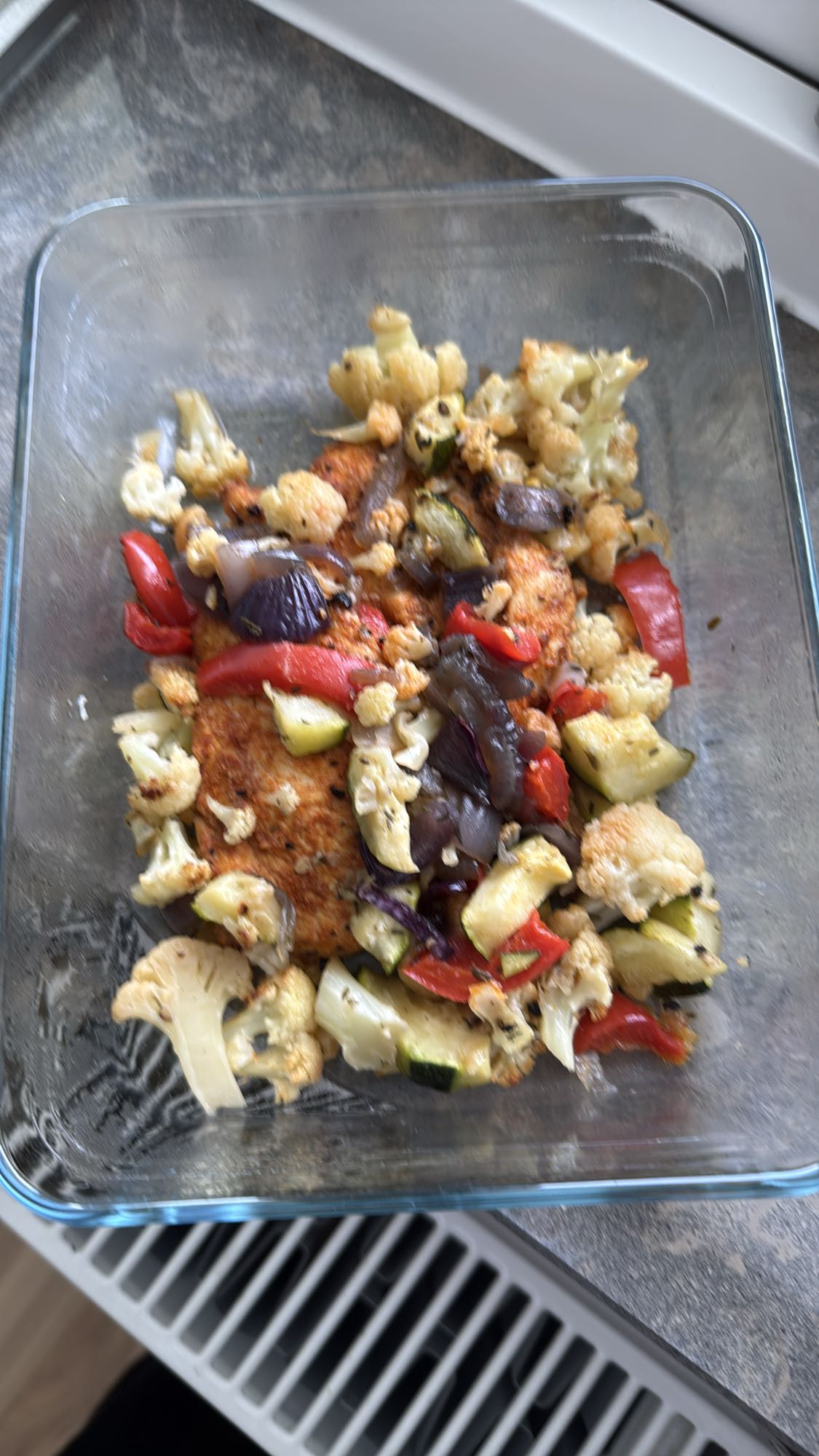 Kyckling med grönsaker