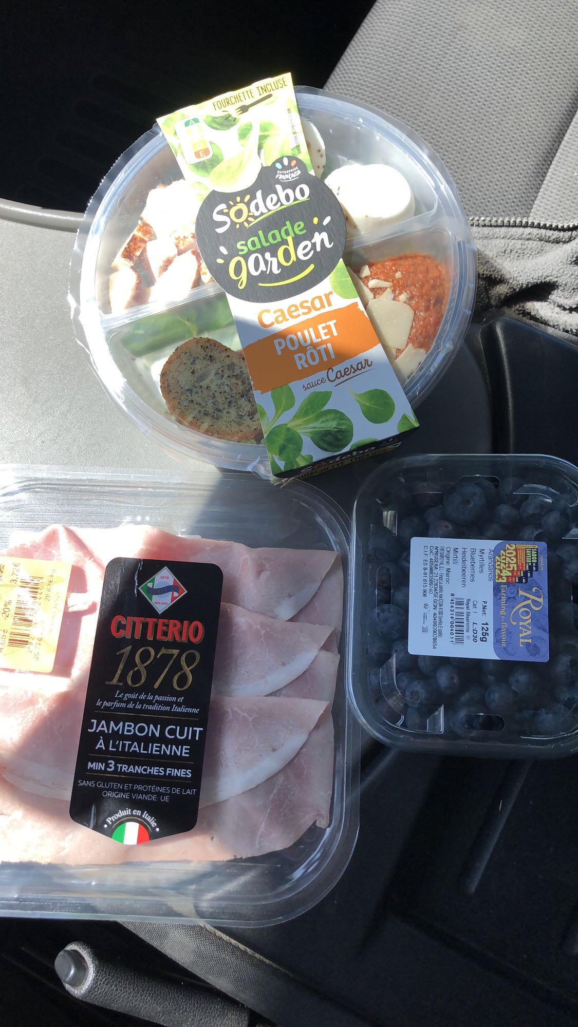 Salade poulet et jambon