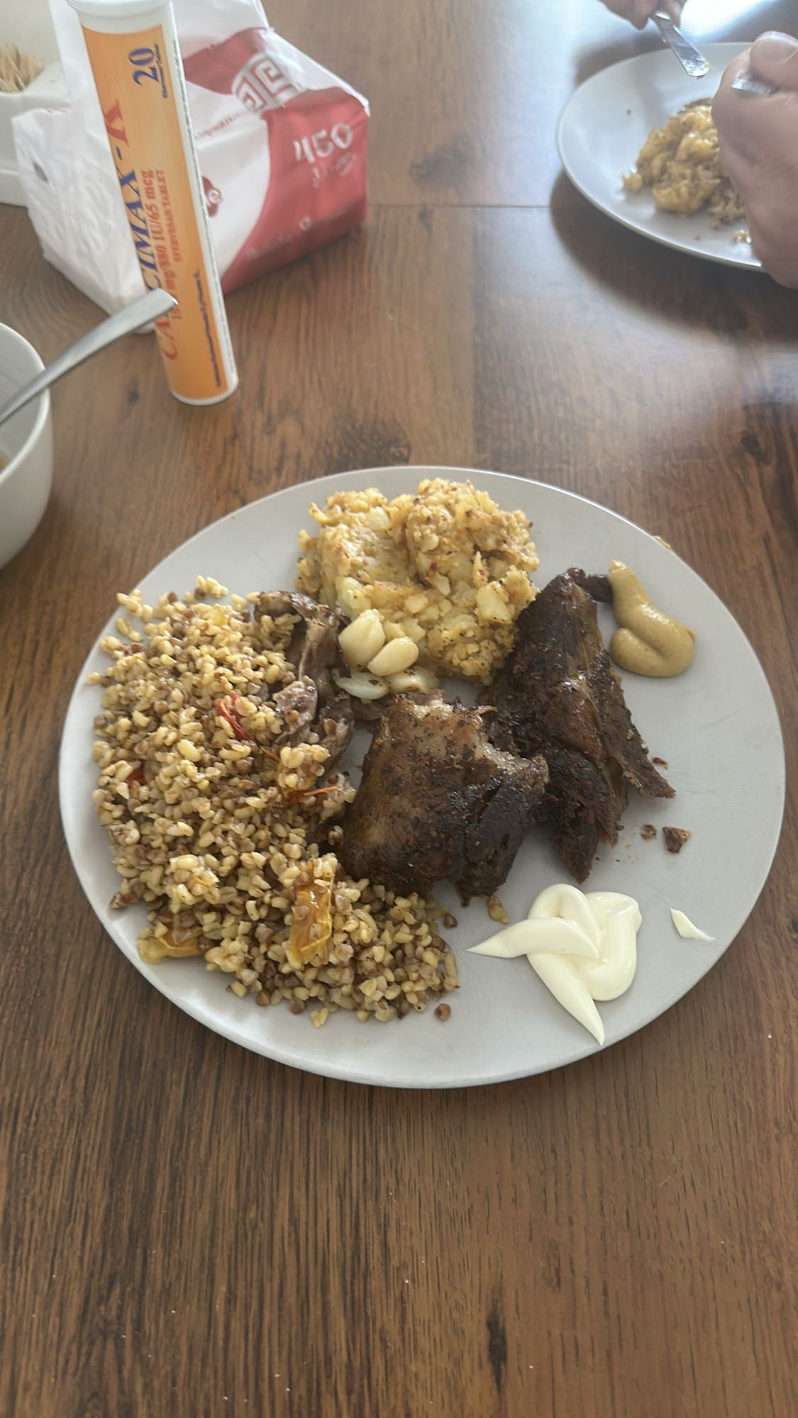 Grains and Meat Plate