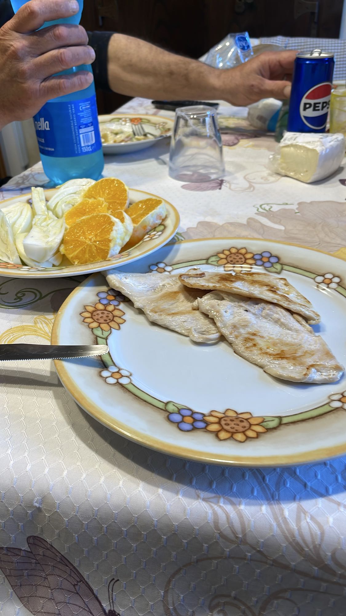 Pollo con arancia e finocchio