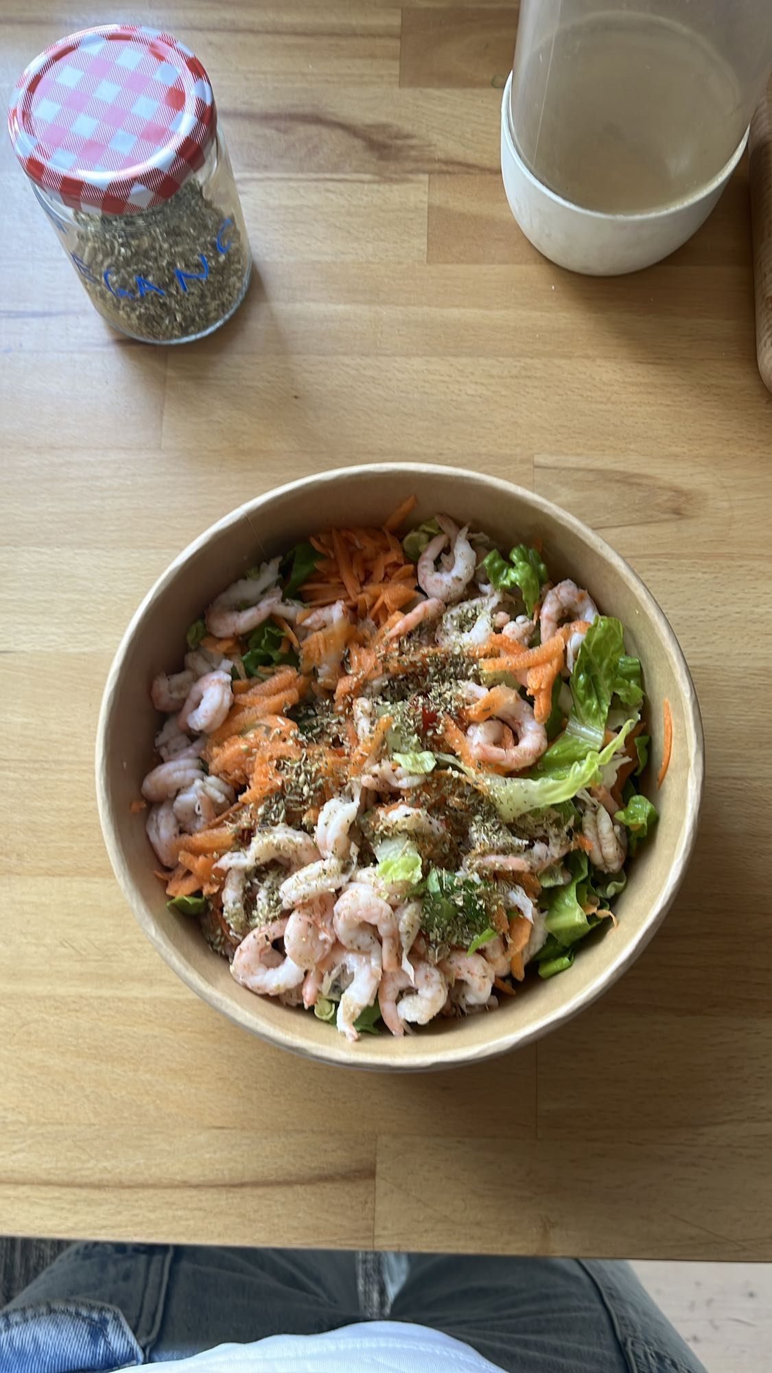 Räksallad med morot