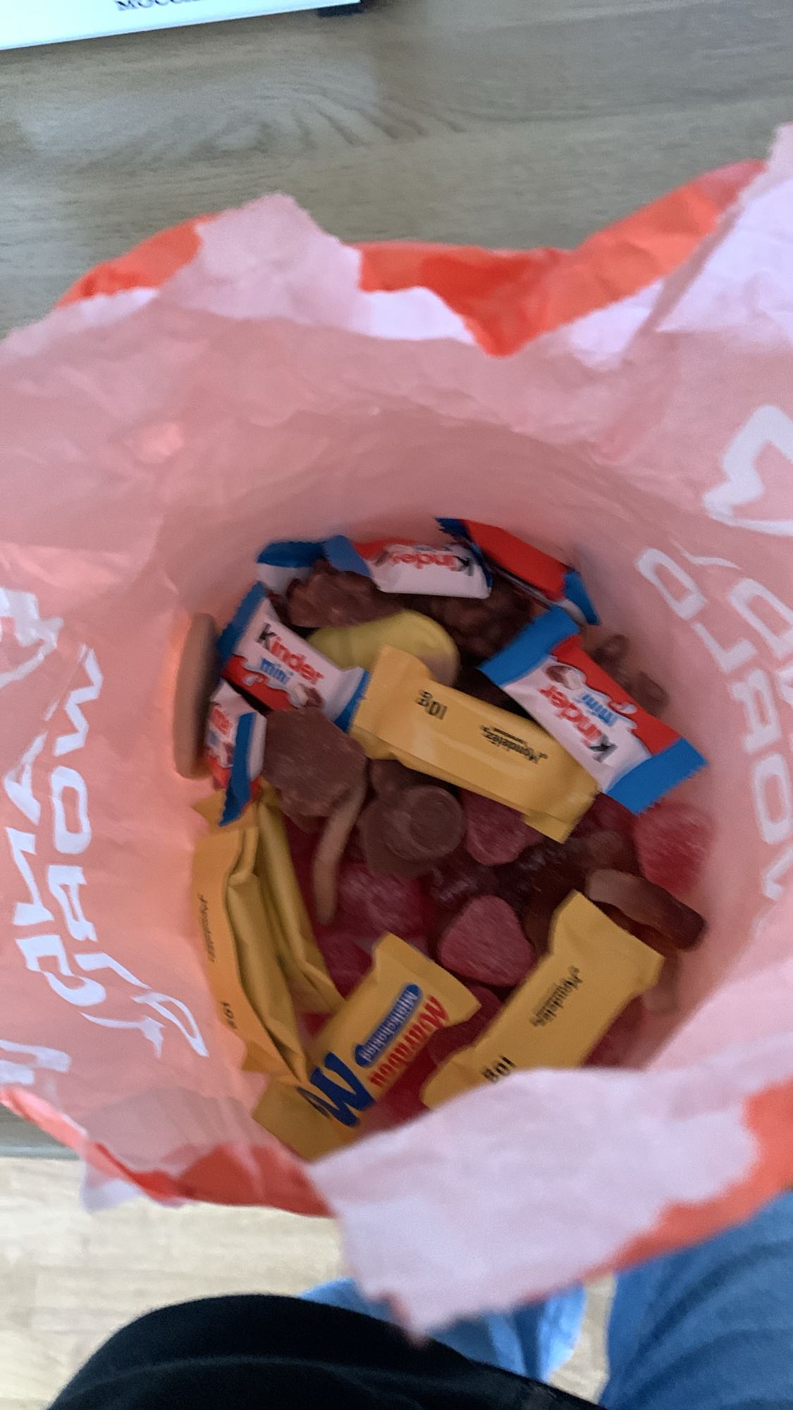 Candy and chocolate mix