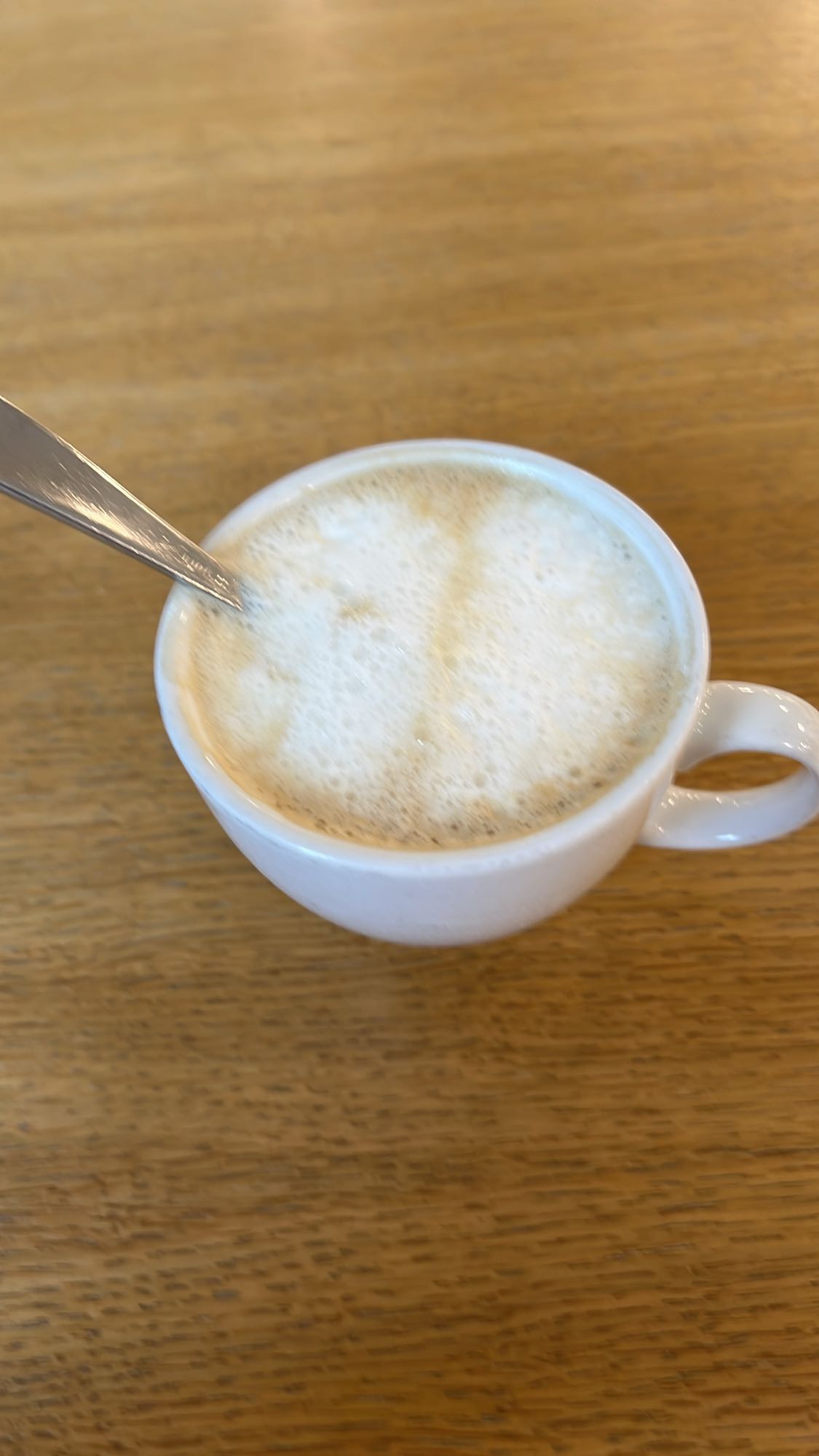 Taza de cappuccino