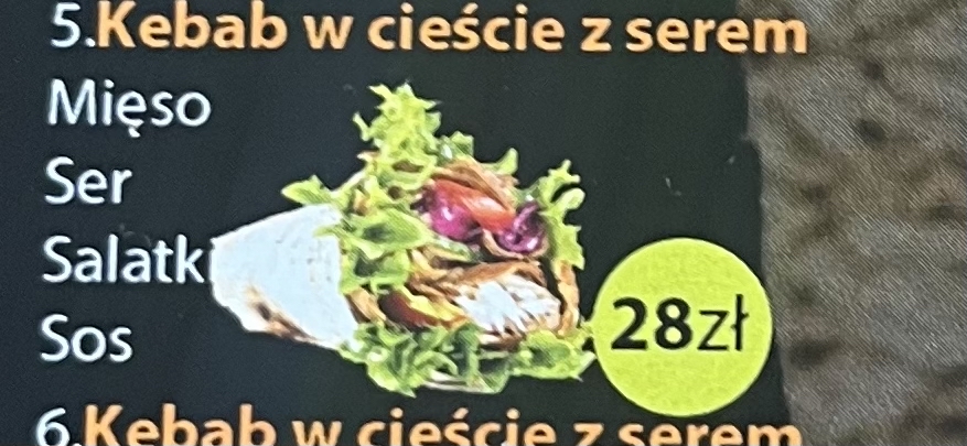Kebab z serem
