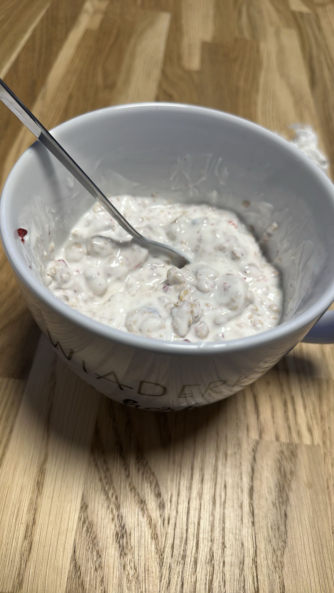 Owsianka z jogurtem