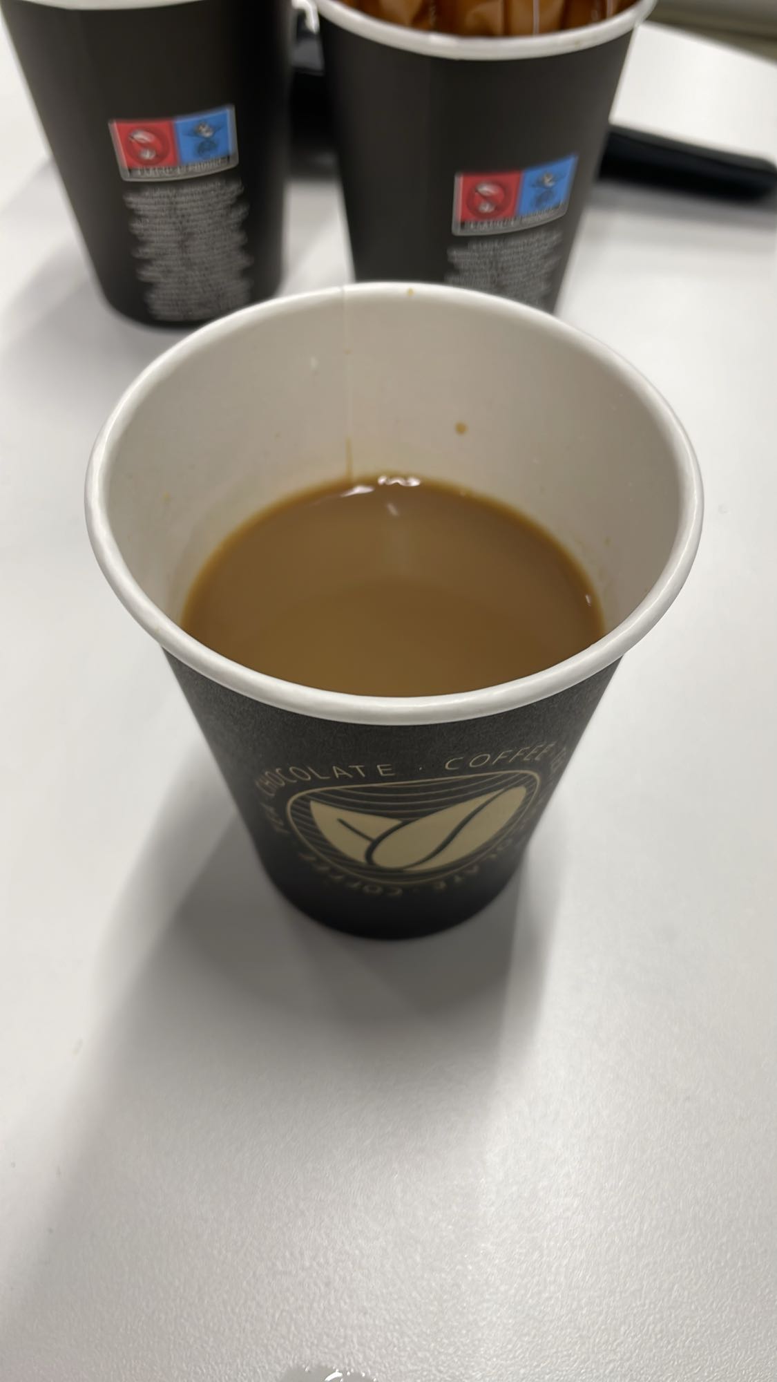 Kaffe med mjölk