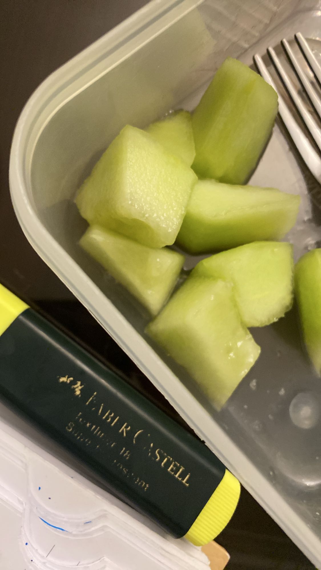 Chopped Honeydew
