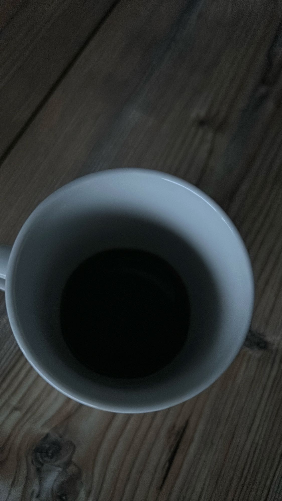 Tasse schwarzer Kaffee