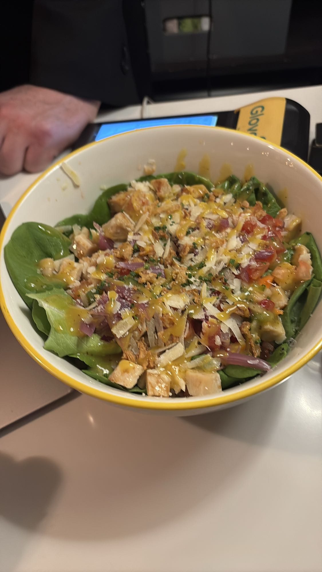 Ensalada de pollo