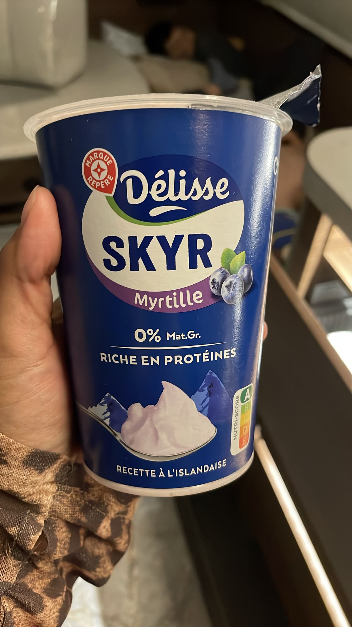 Skyr myrtille