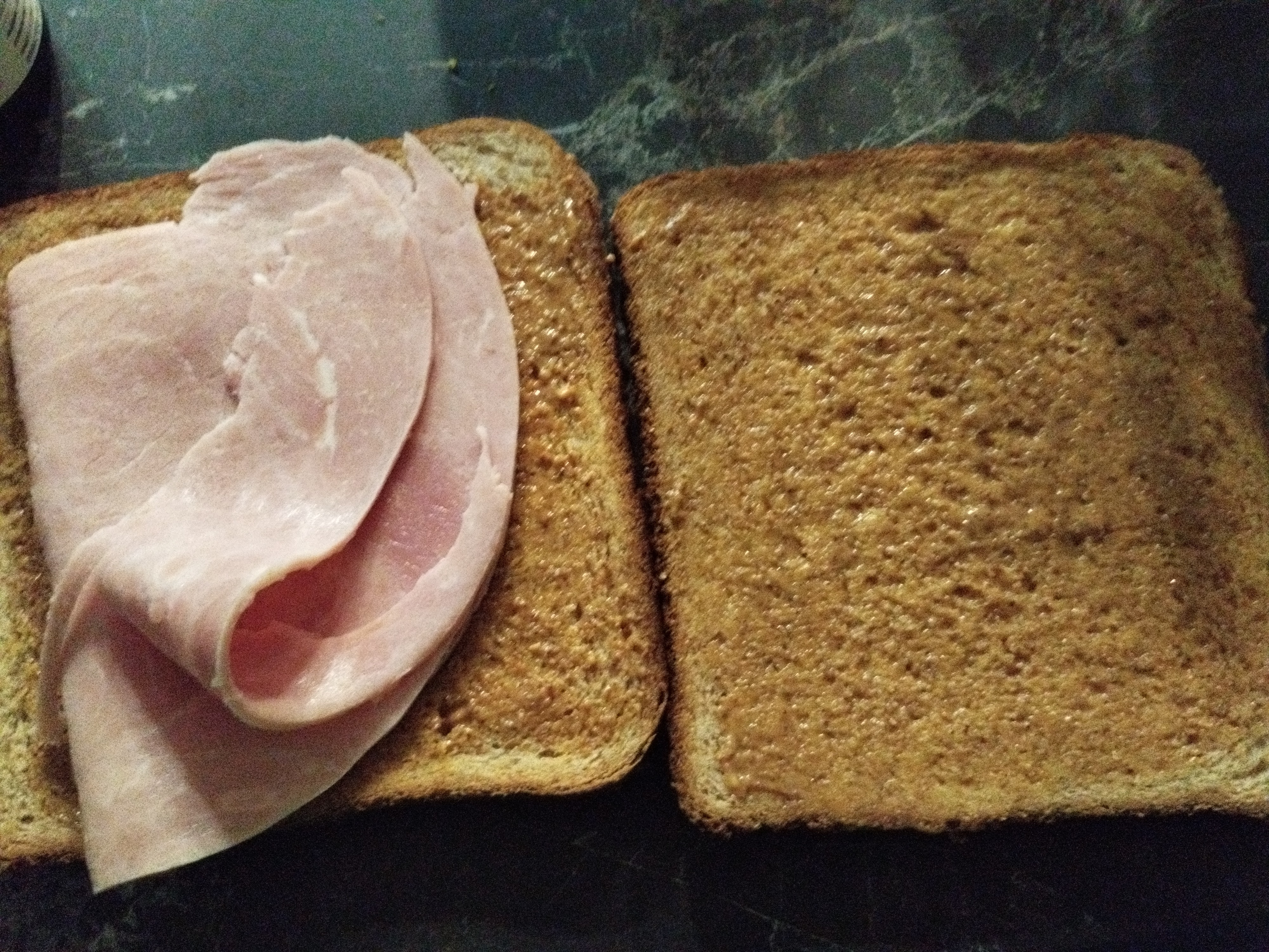 Sandwich jambon beurre