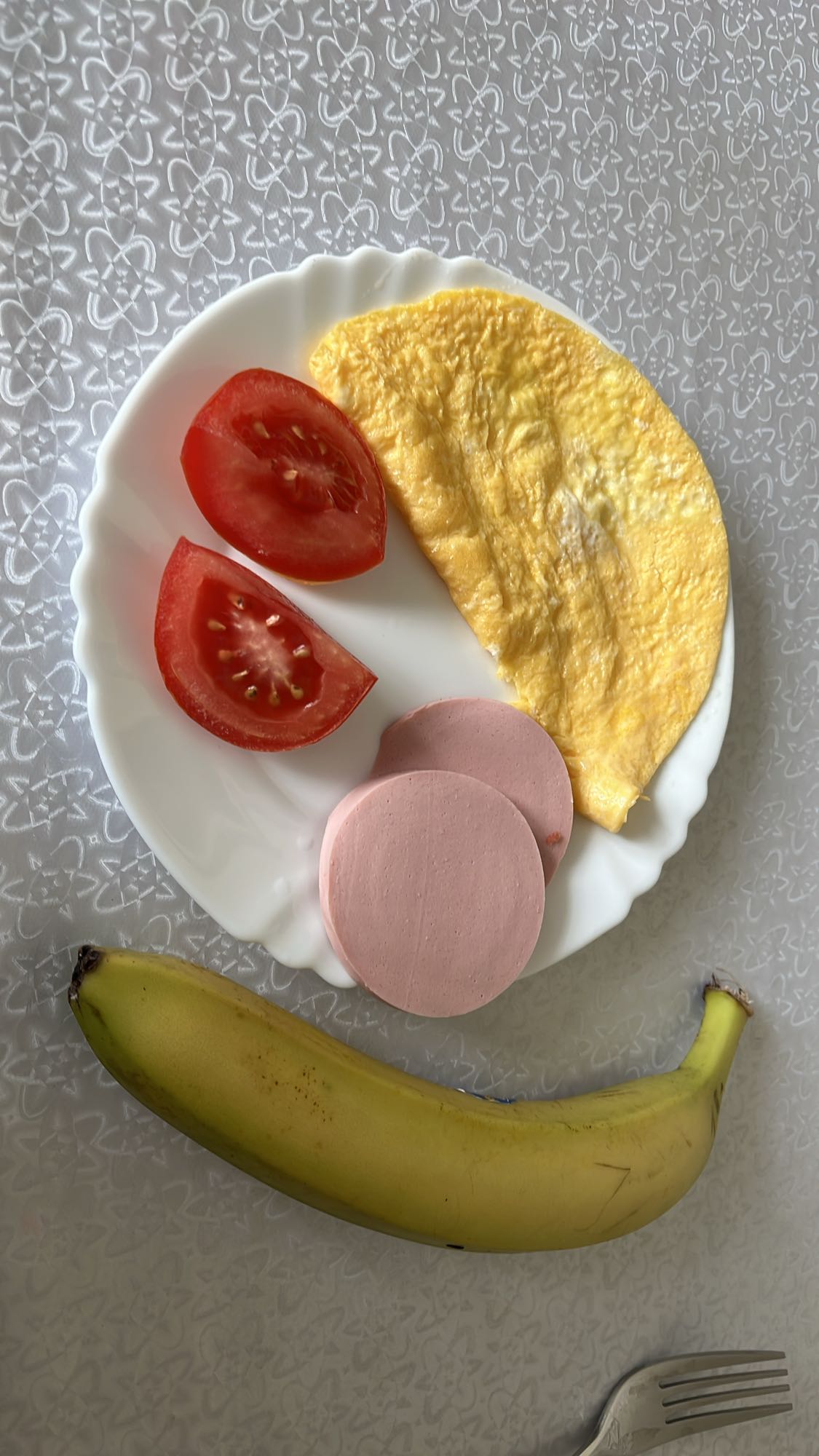 Завтрак с омлетом