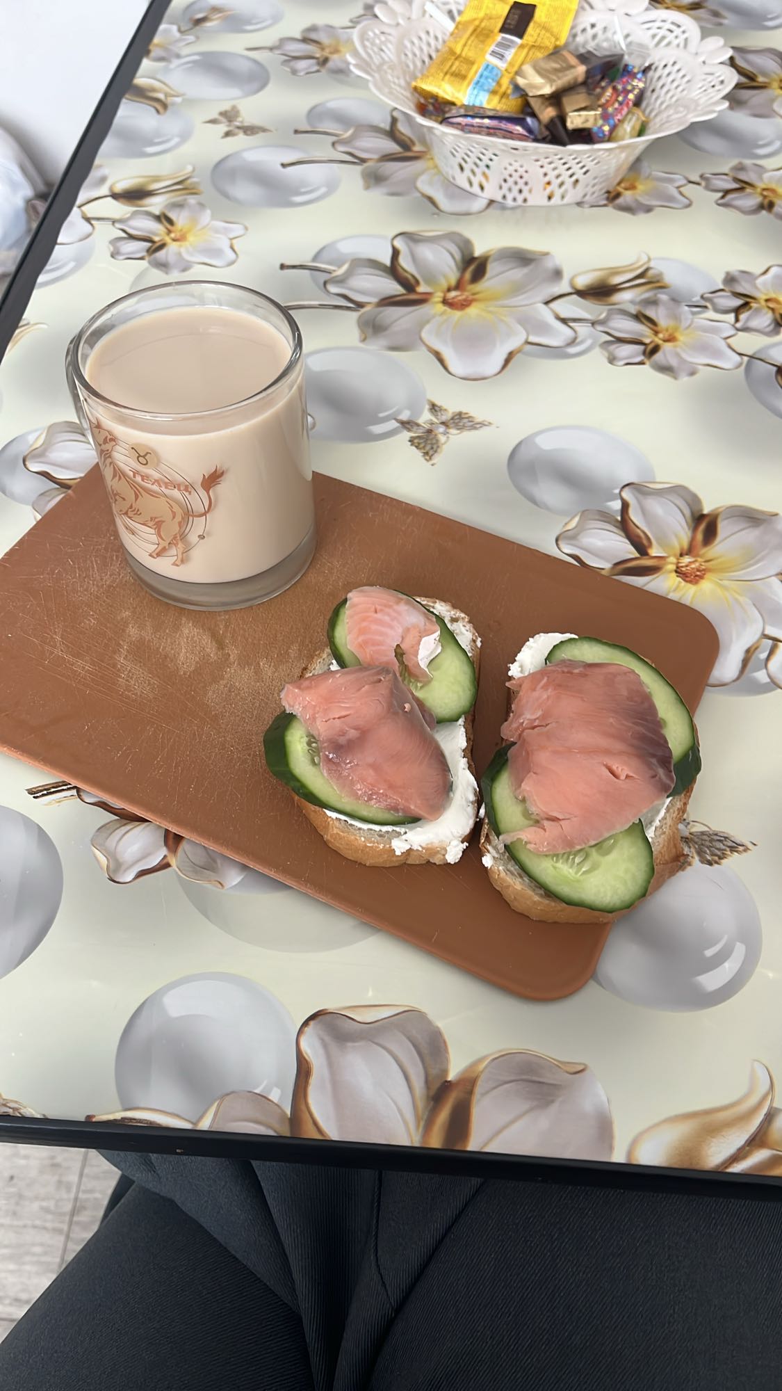 Бутерброды с горбушей