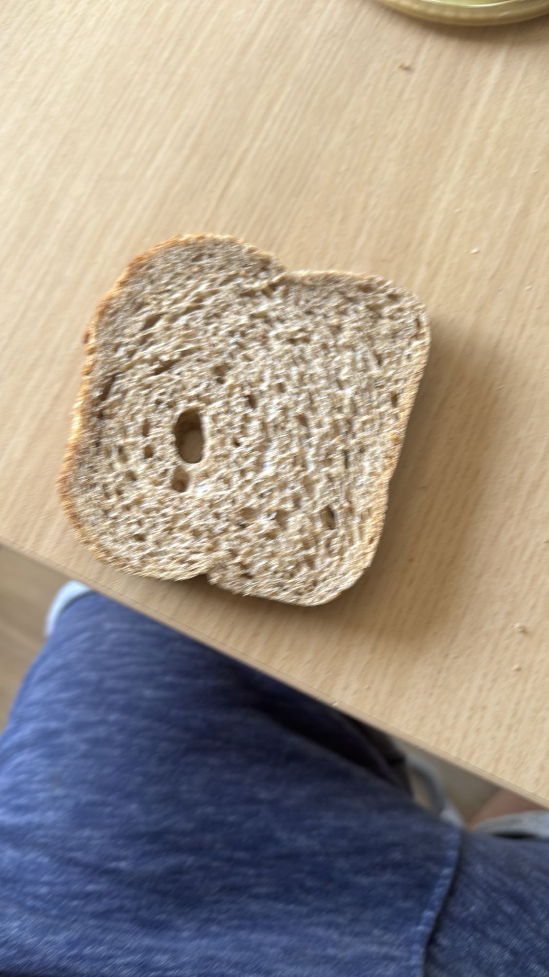 Tranche de pain complet