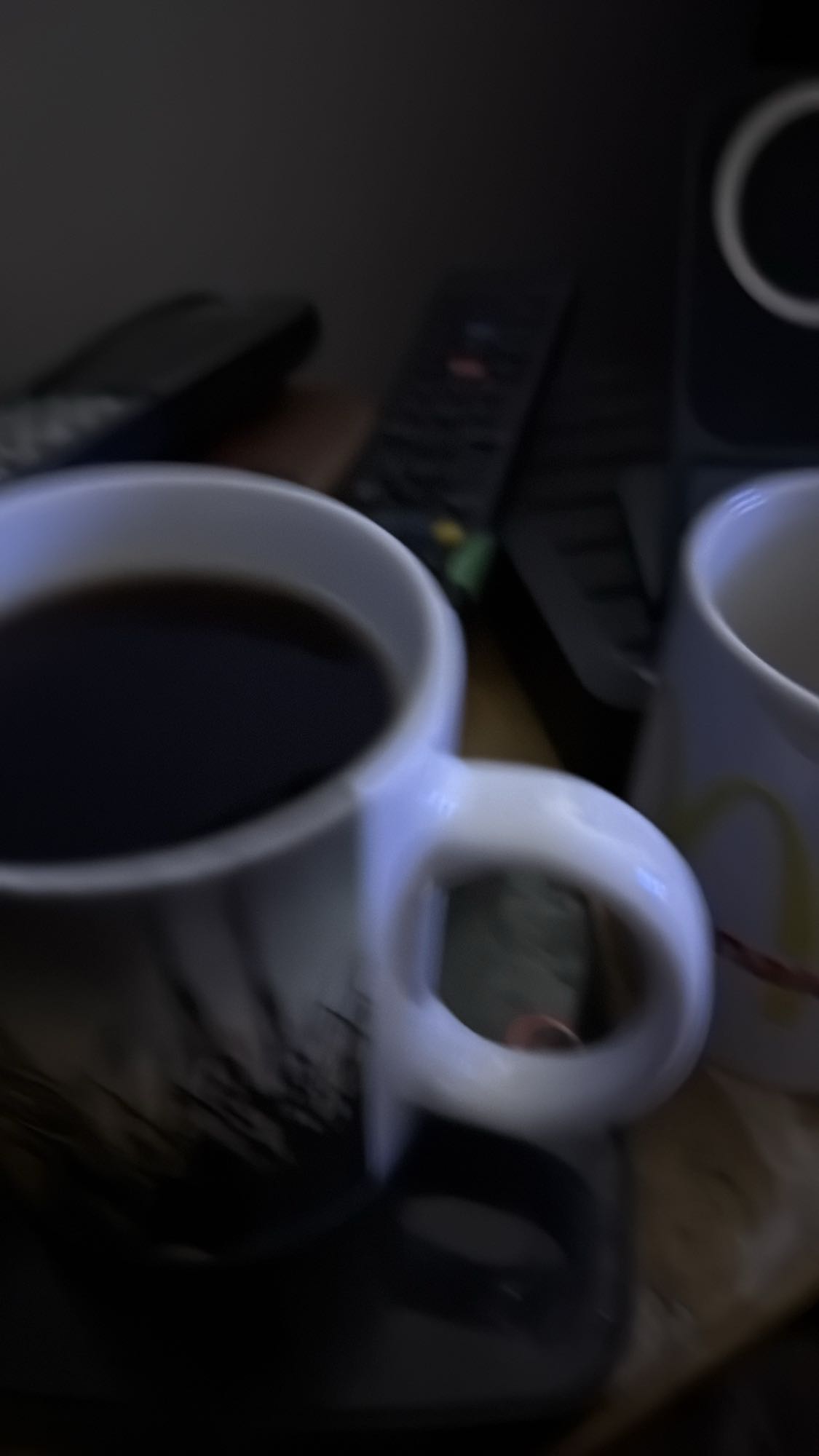 Tasse de café noir