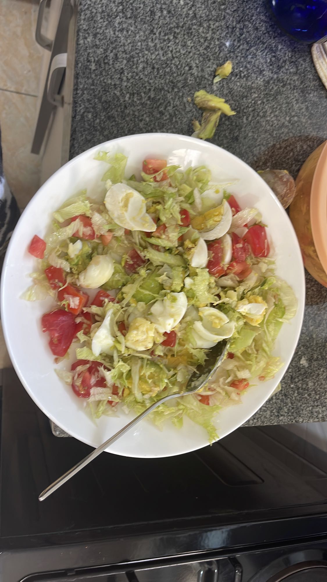 Egg and Veggie Salad