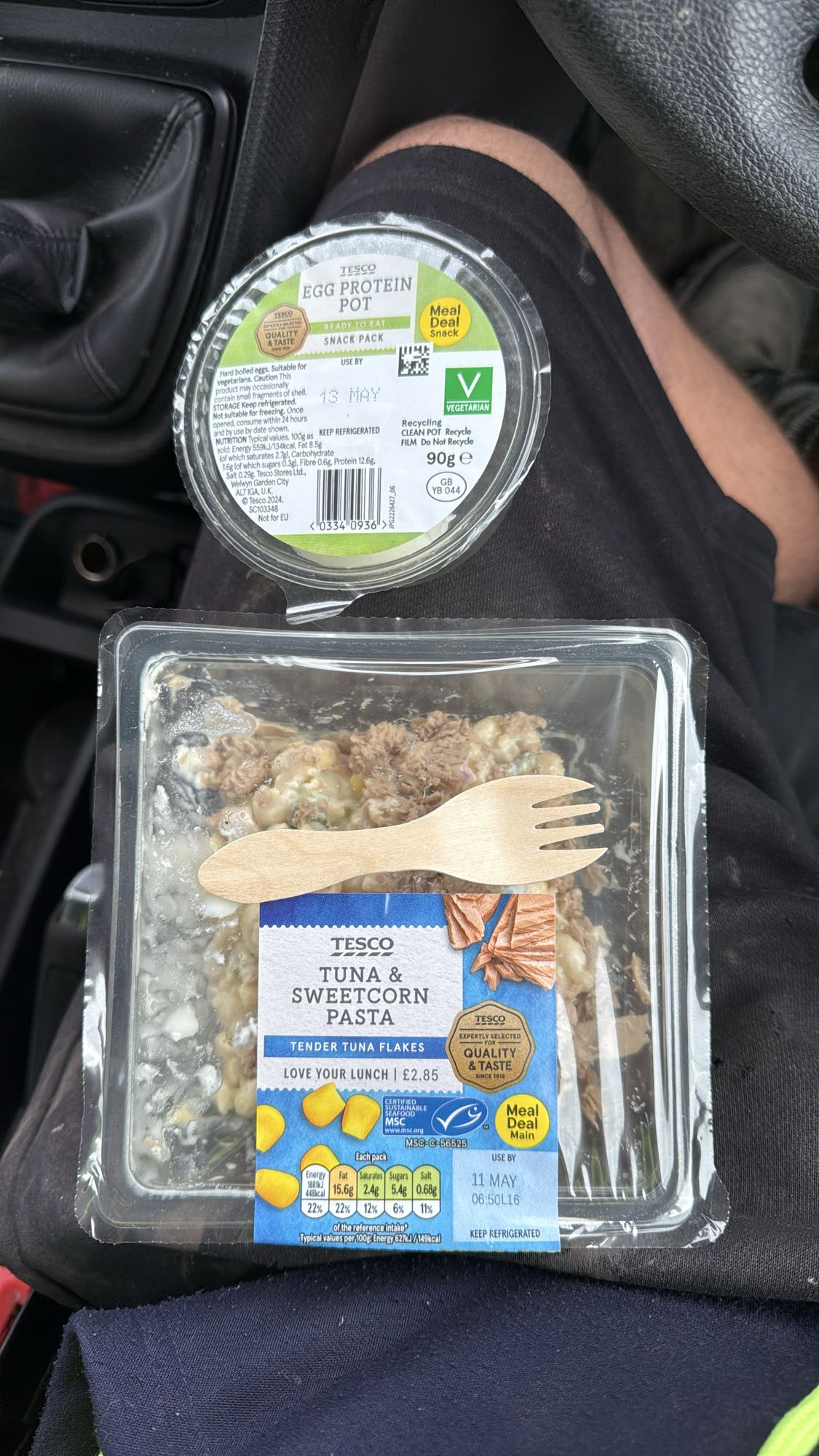 Tuna Pasta & Egg Pot