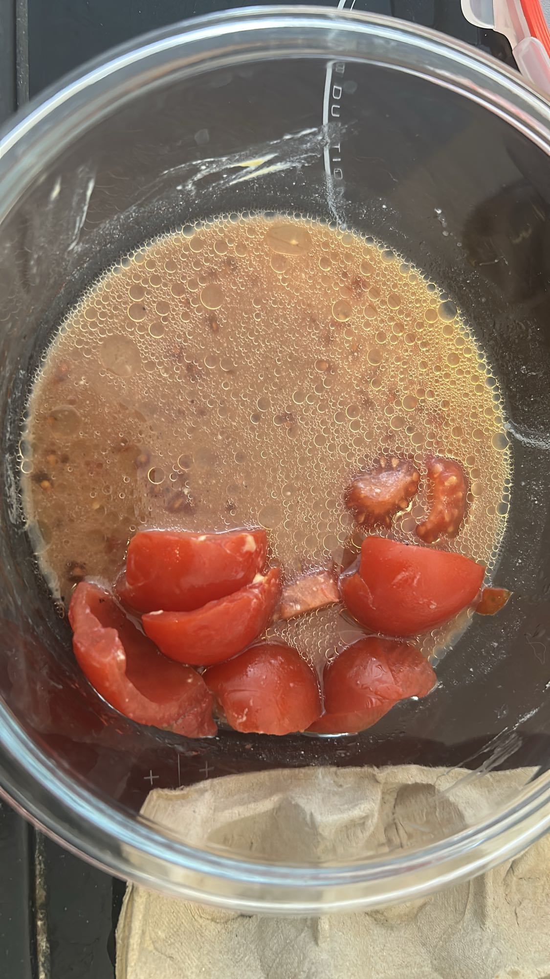 Soupe de tomates crues