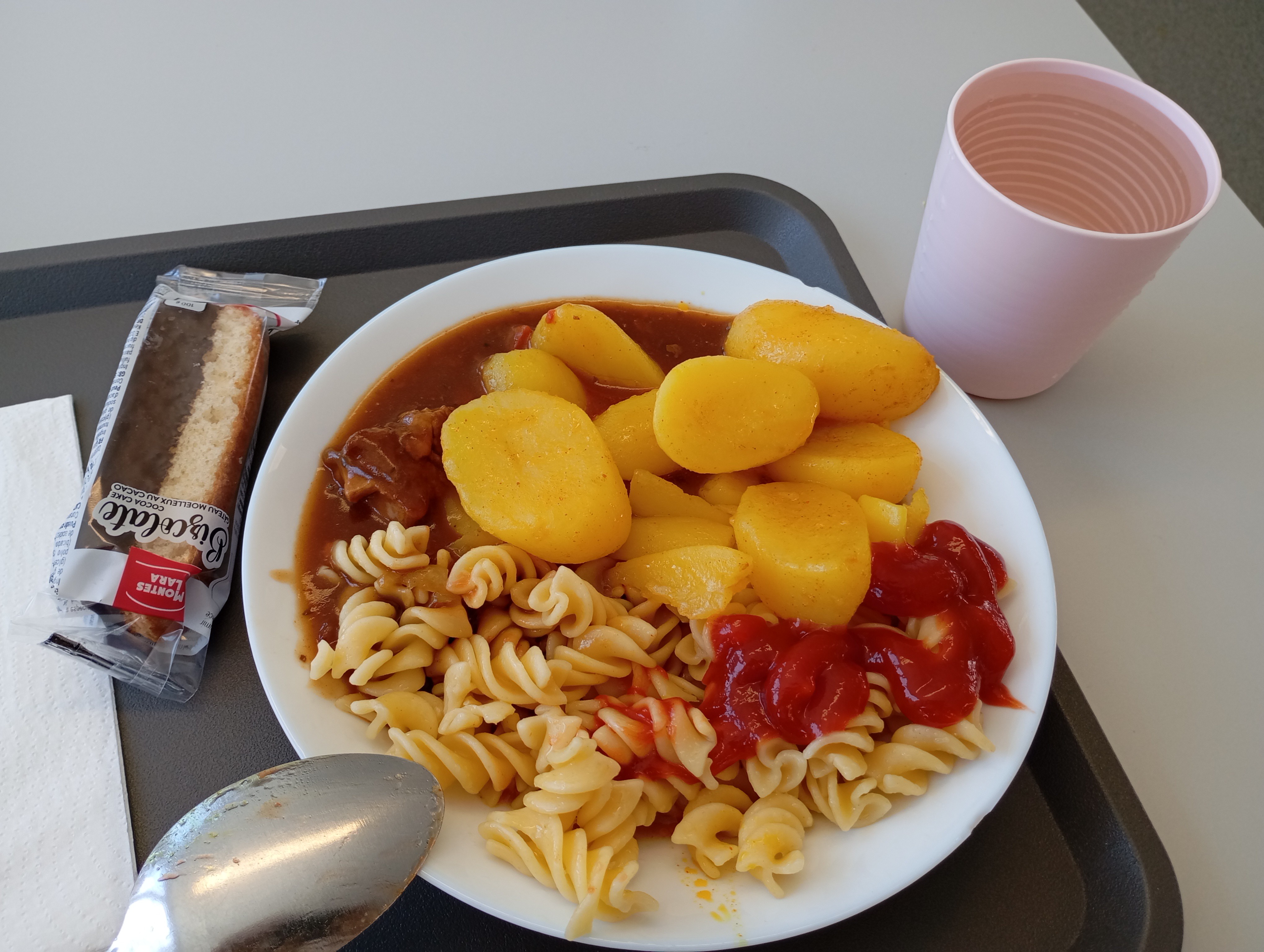 Pasta and Potatoes Plate