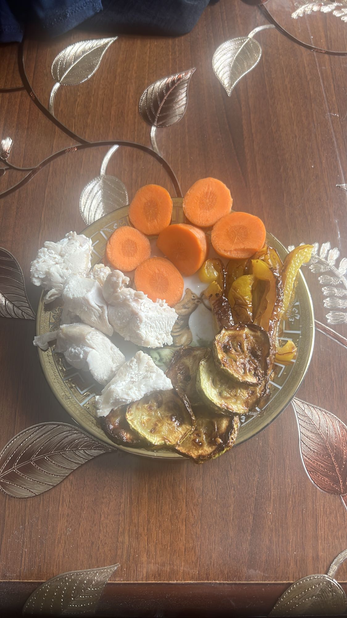 Курица с овощами