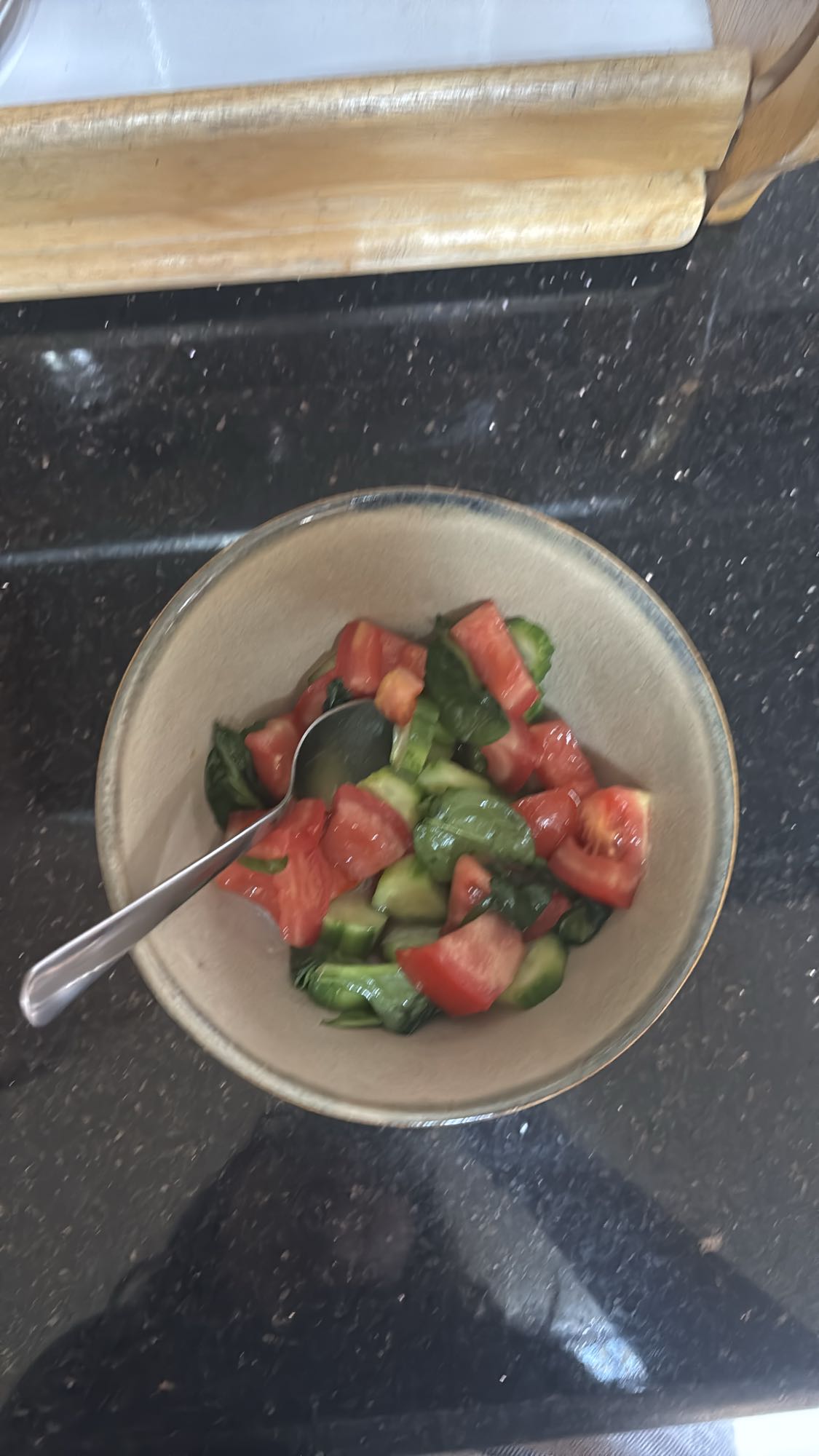 Salade tomate concombre