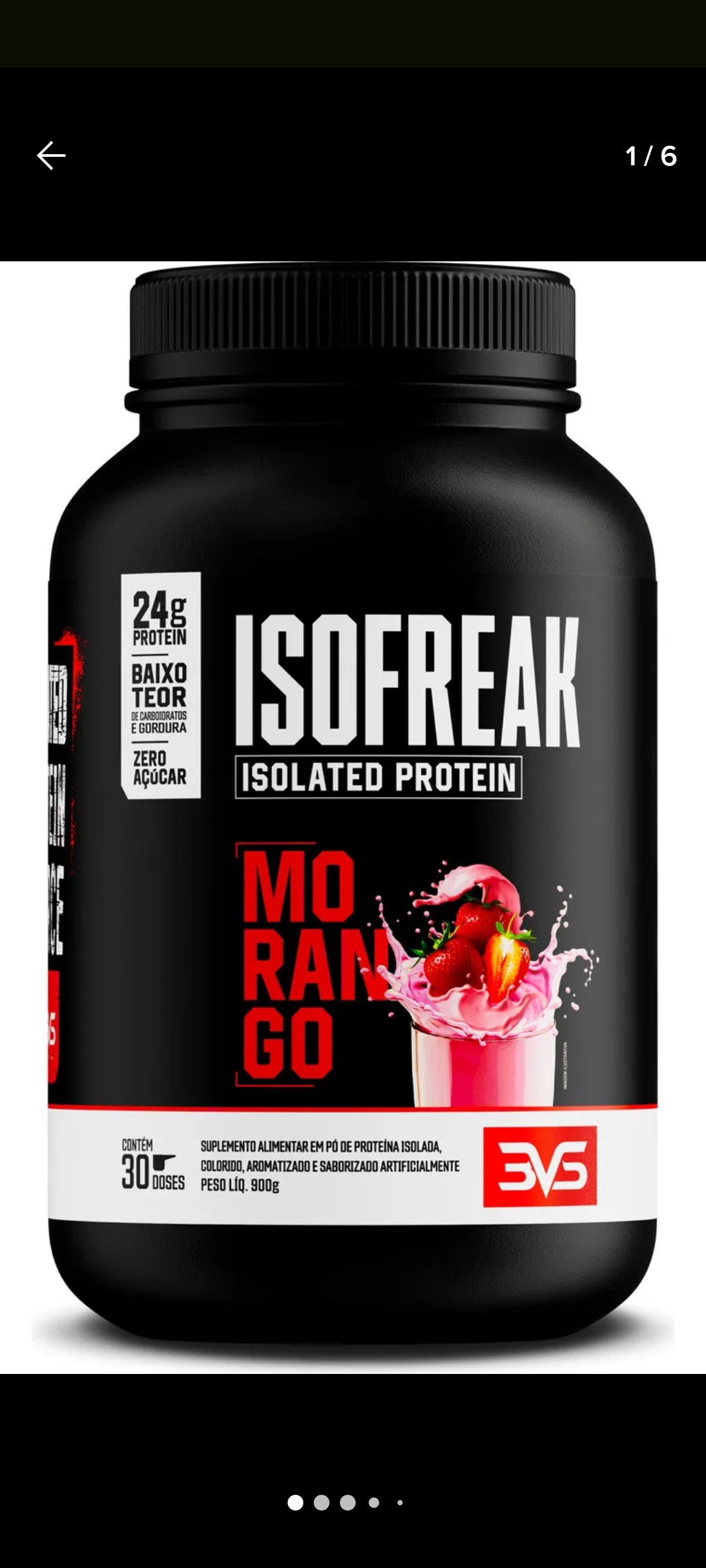 Strawberry Isolate Protein