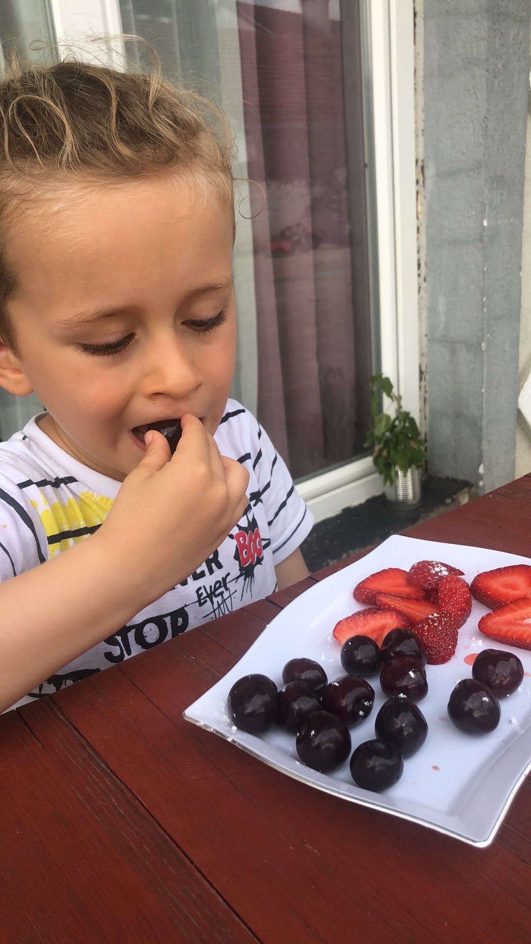 Strawberries and Cherries