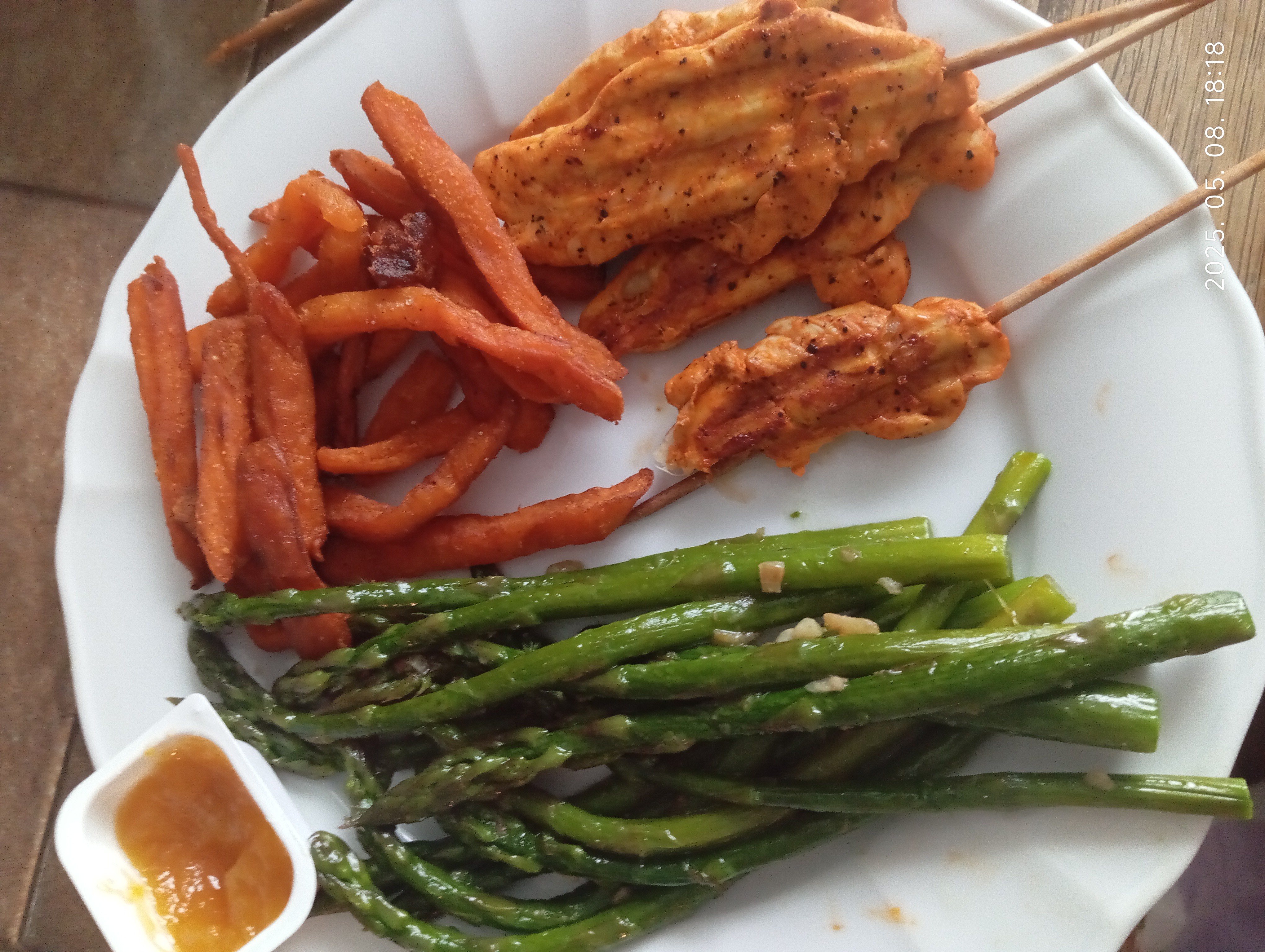 Chicken Skewers Plate